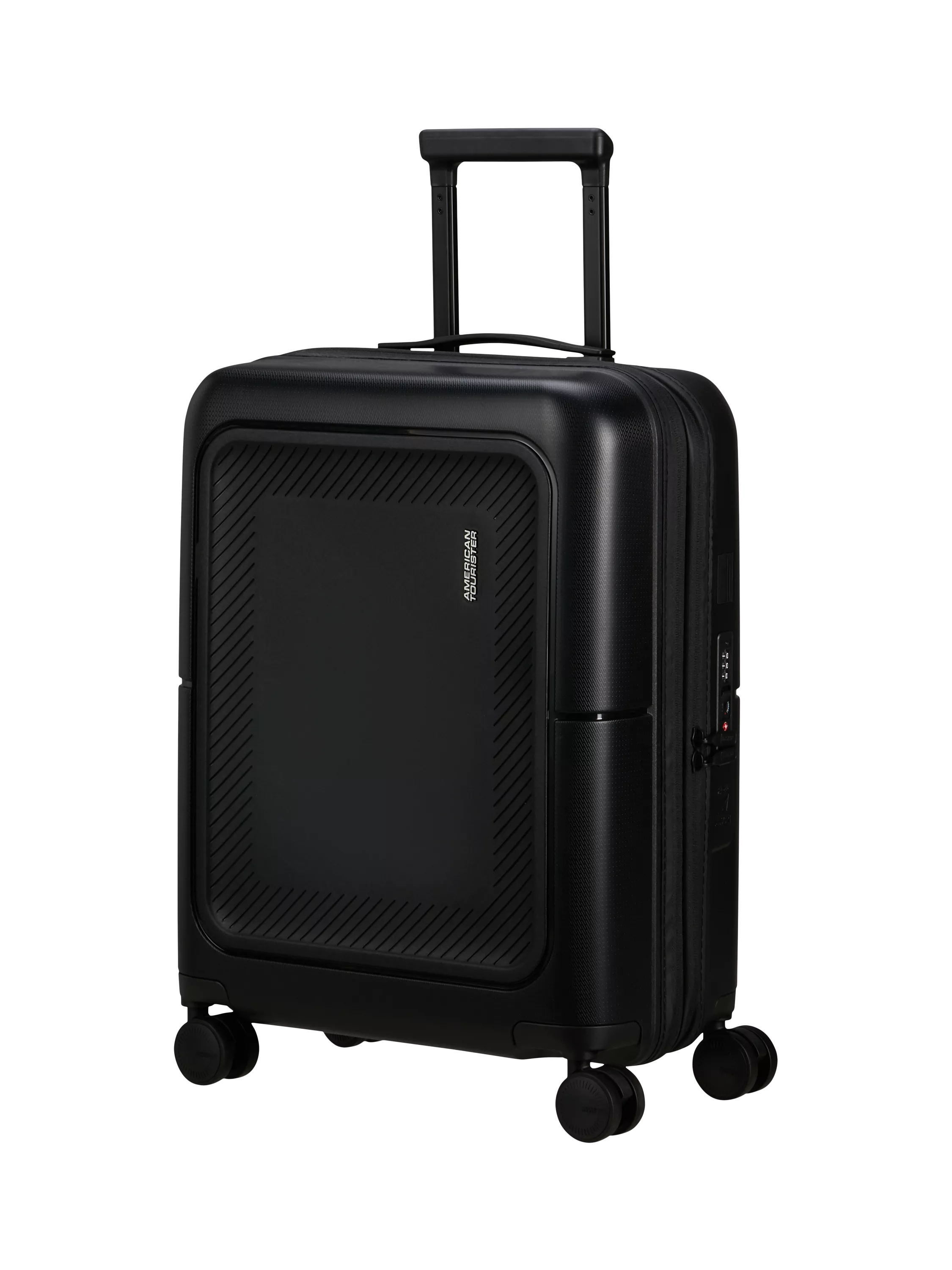American Tourister DashPop 4-Wheel Spinner Expandable Cabin Suitcase 55cm