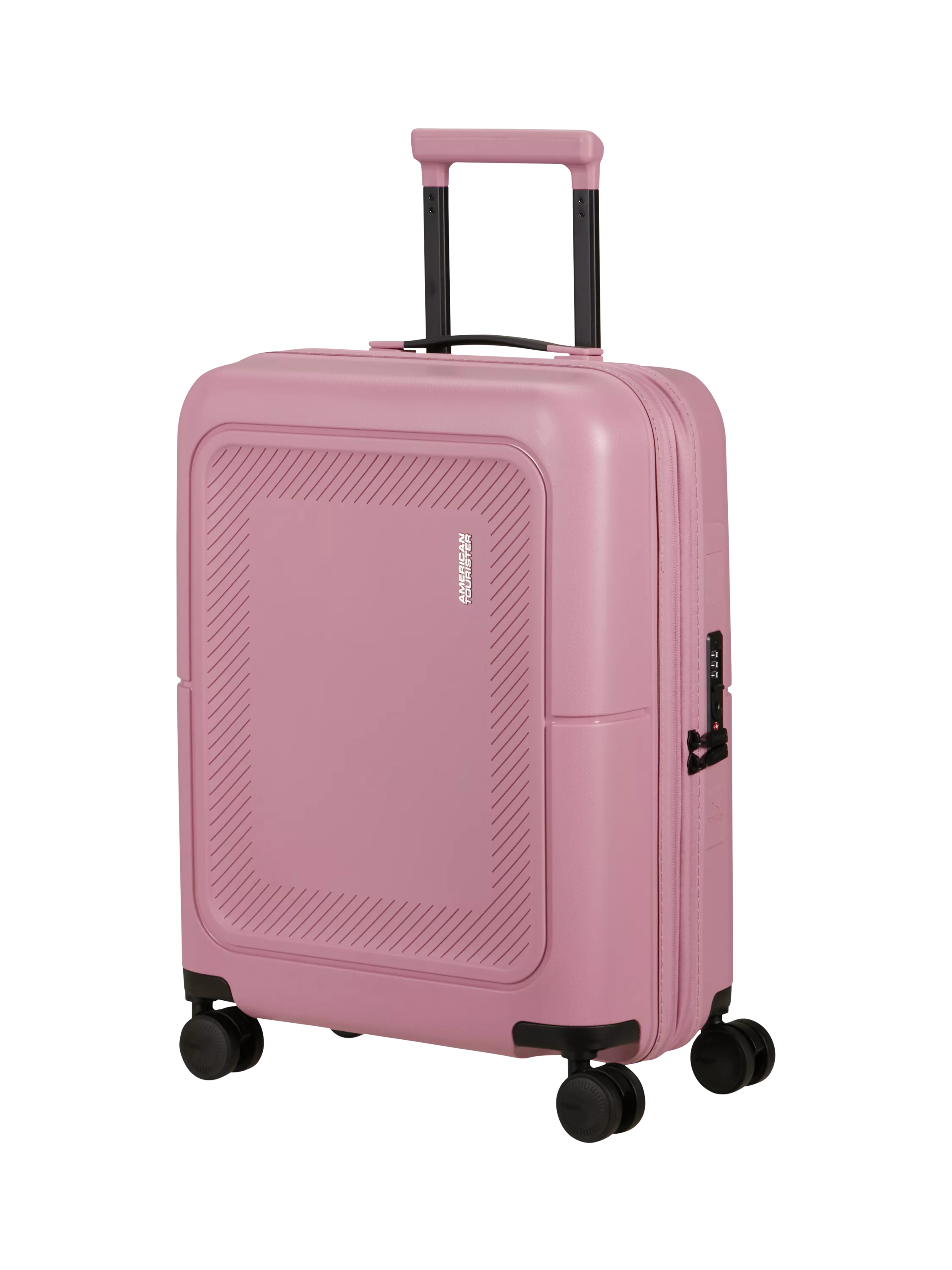 American Tourister DashPop 4-Wheel Spinner Expandable Cabin Suitcase 55cm
