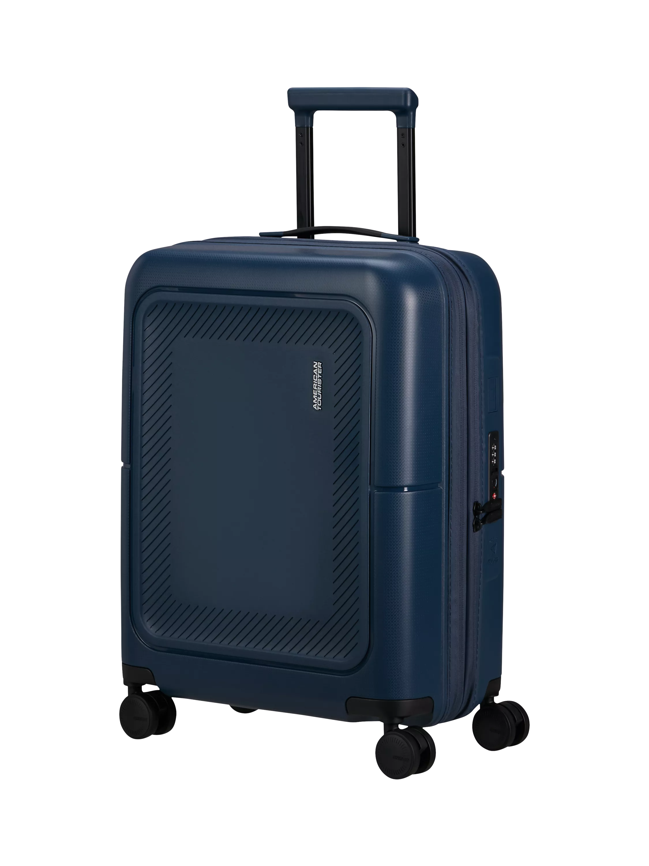 American Tourister DashPop 4-Wheel Spinner Expandable Cabin Suitcase 55cm