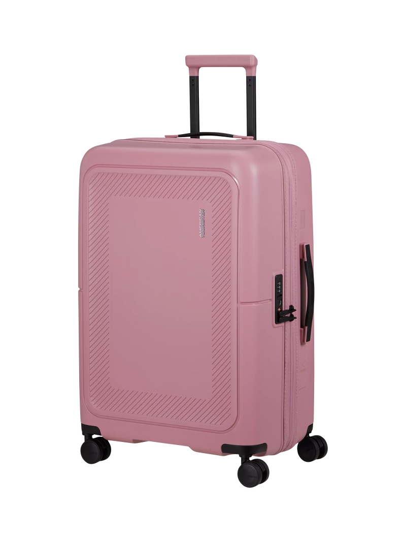 American Tourister DashPop 4-Wheel Spinner 67cm Expandable Medium Suitcase
