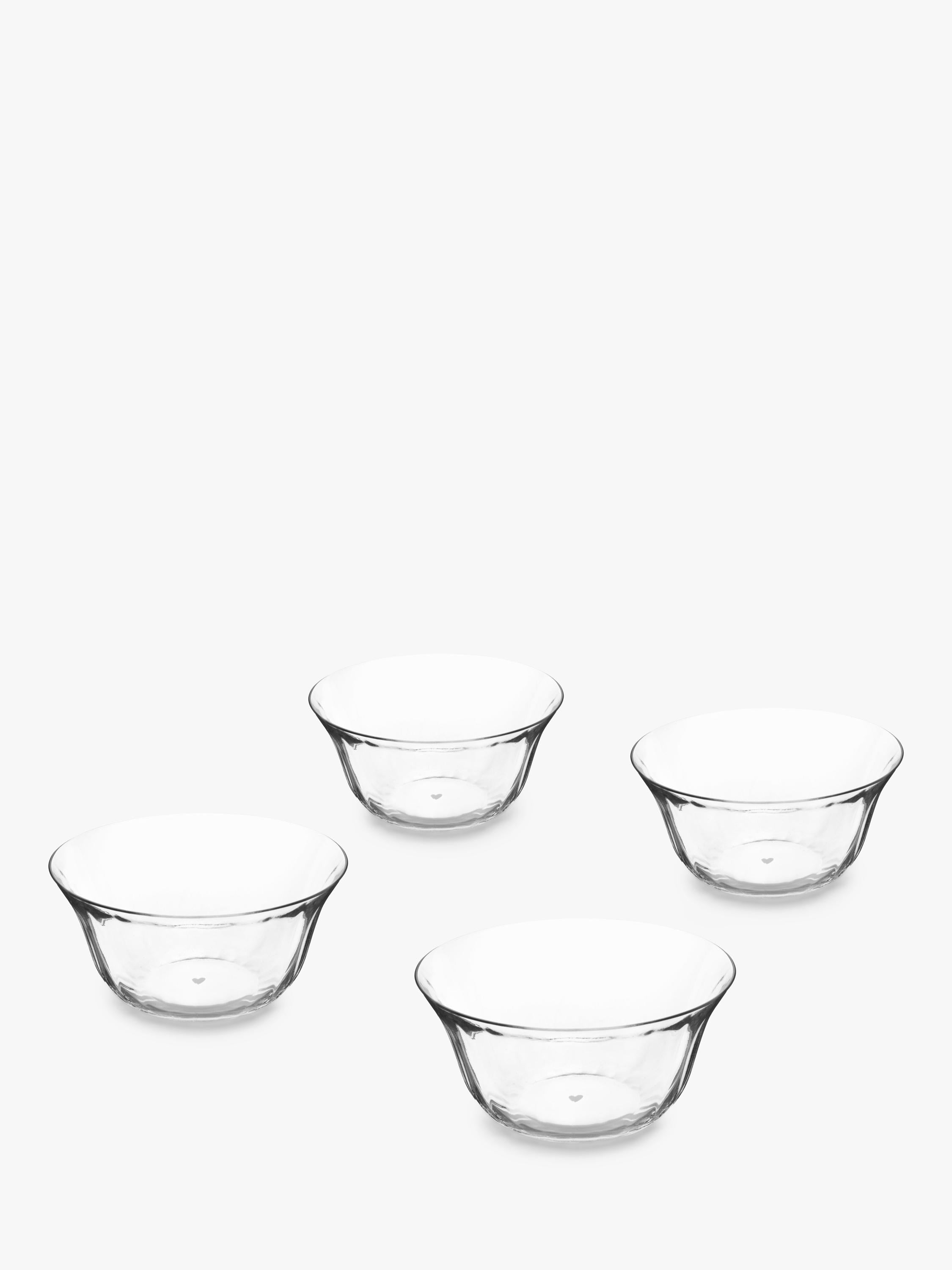 Jamie Oliver glass dessert bowls set of 4 14cm, UK version