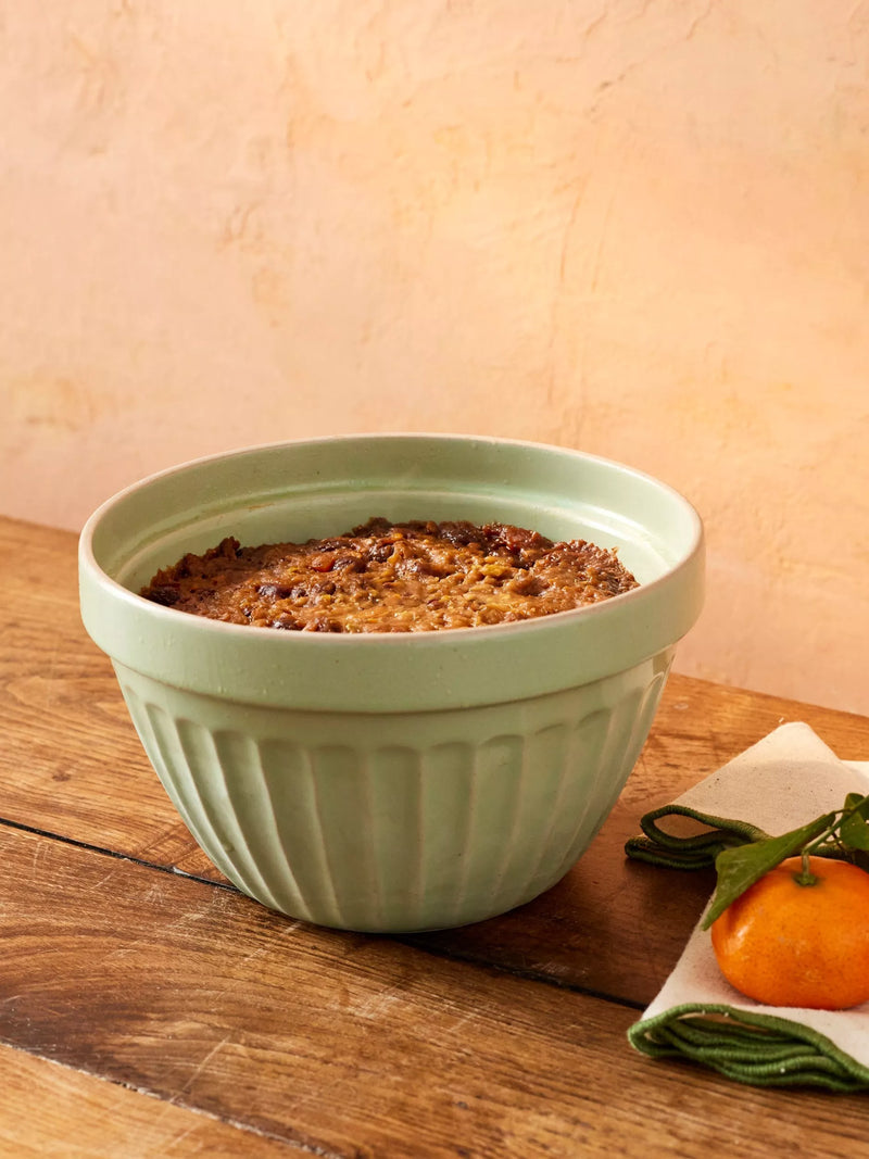 Jamie Oliver stoneware pudding bowl green 20.5cm, UK version