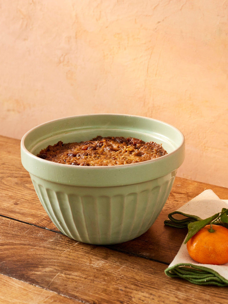 Jamie Oliver stoneware pudding bowl green 20.5cm, UK version