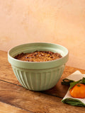 Jamie Oliver stoneware pudding bowl green 20.5cm, UK version