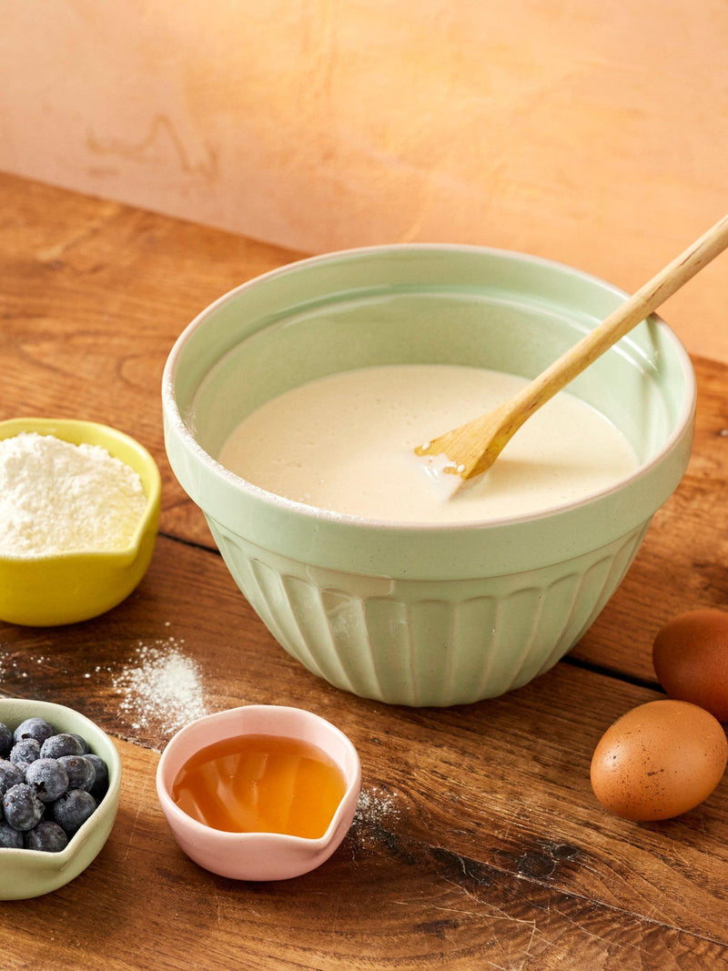 Jamie Oliver stoneware pudding bowl green 20.5cm, UK version