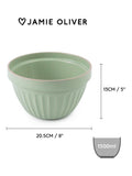 Jamie Oliver stoneware pudding bowl green 20.5cm, UK version