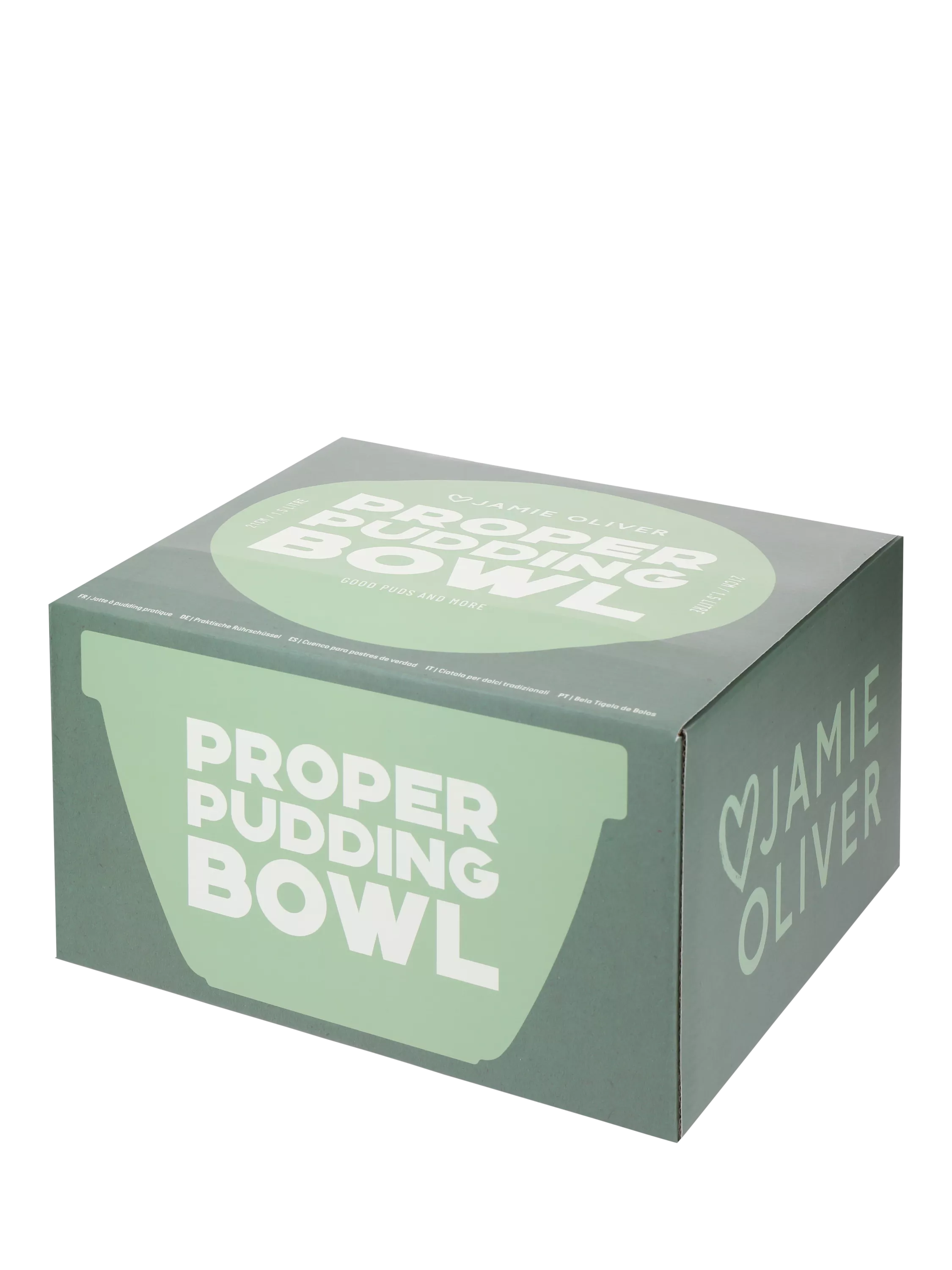Jamie Oliver stoneware pudding bowl green 20.5cm, UK version