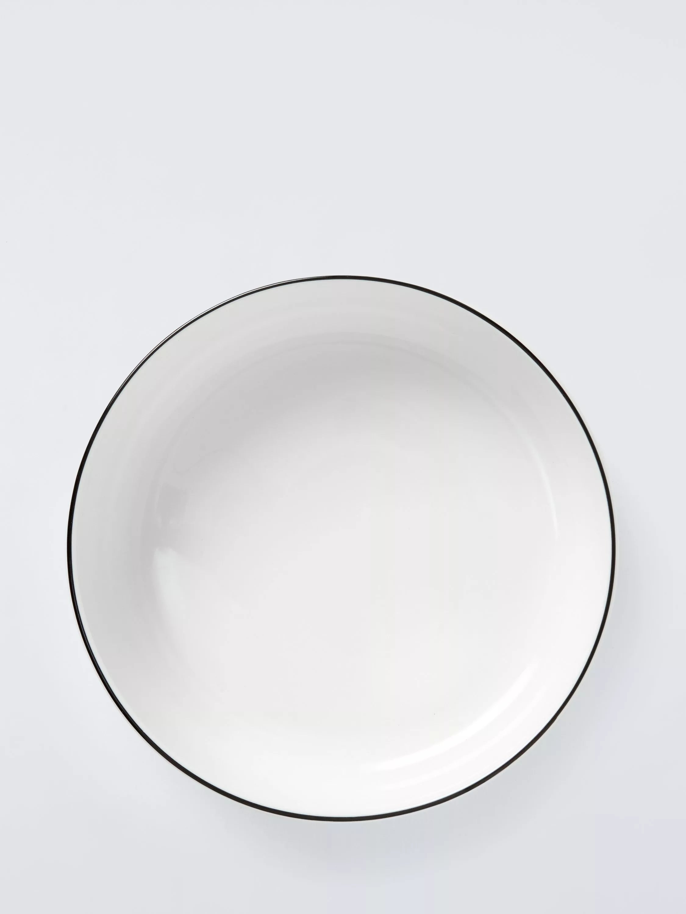 John Lewis Oslo black rim cereal bowl 15cm, UK version