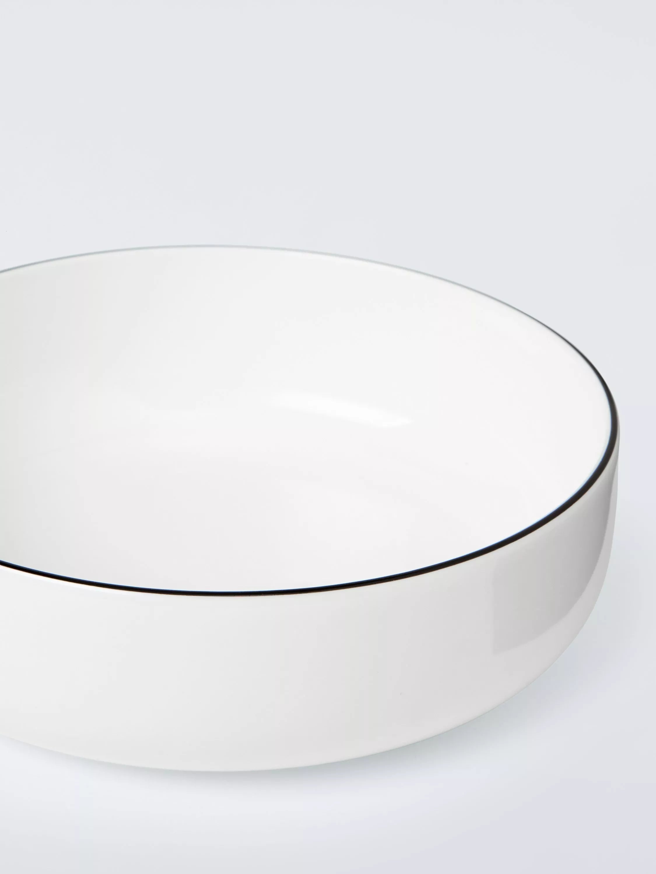 John Lewis Oslo black rim cereal bowl 15cm, UK version