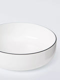 John Lewis Oslo black rim cereal bowl 15cm, UK version