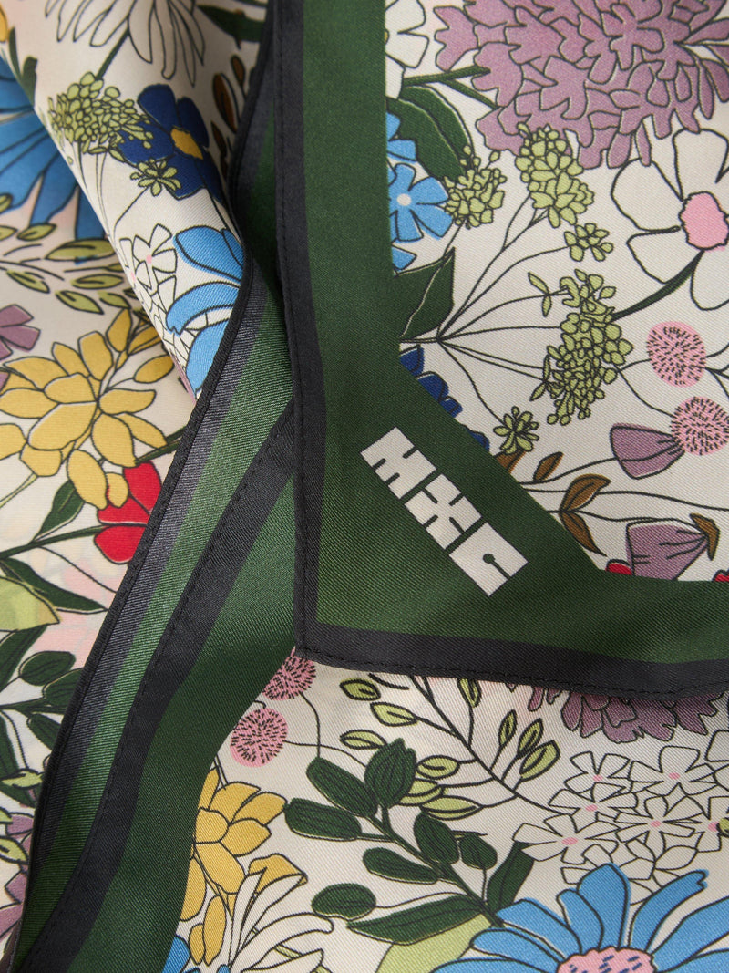 John Lewis wildflowers silk scarf 90cm (British brand)