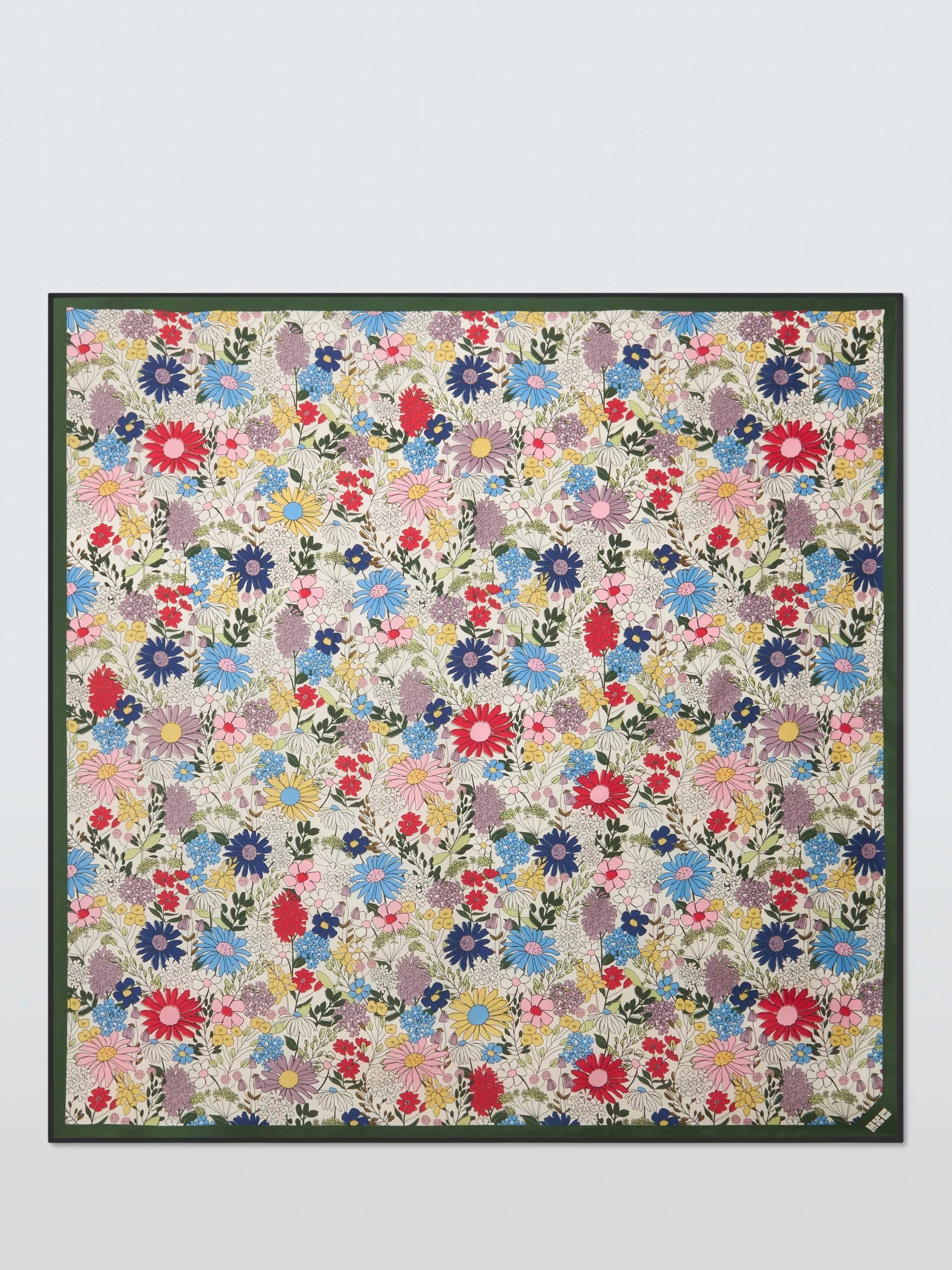 John Lewis wildflowers silk scarf 90cm (British brand)