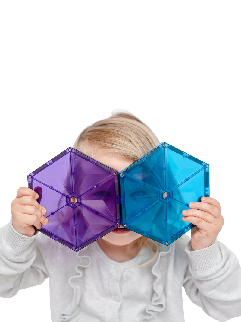 Connetix rainbow geometry tiles pack of 30, UK version