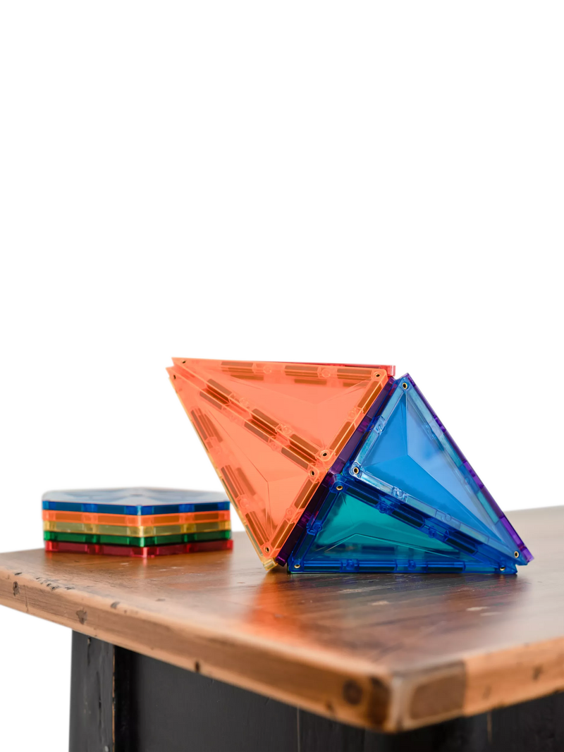 Connetix rainbow geometry tiles pack of 30, UK version