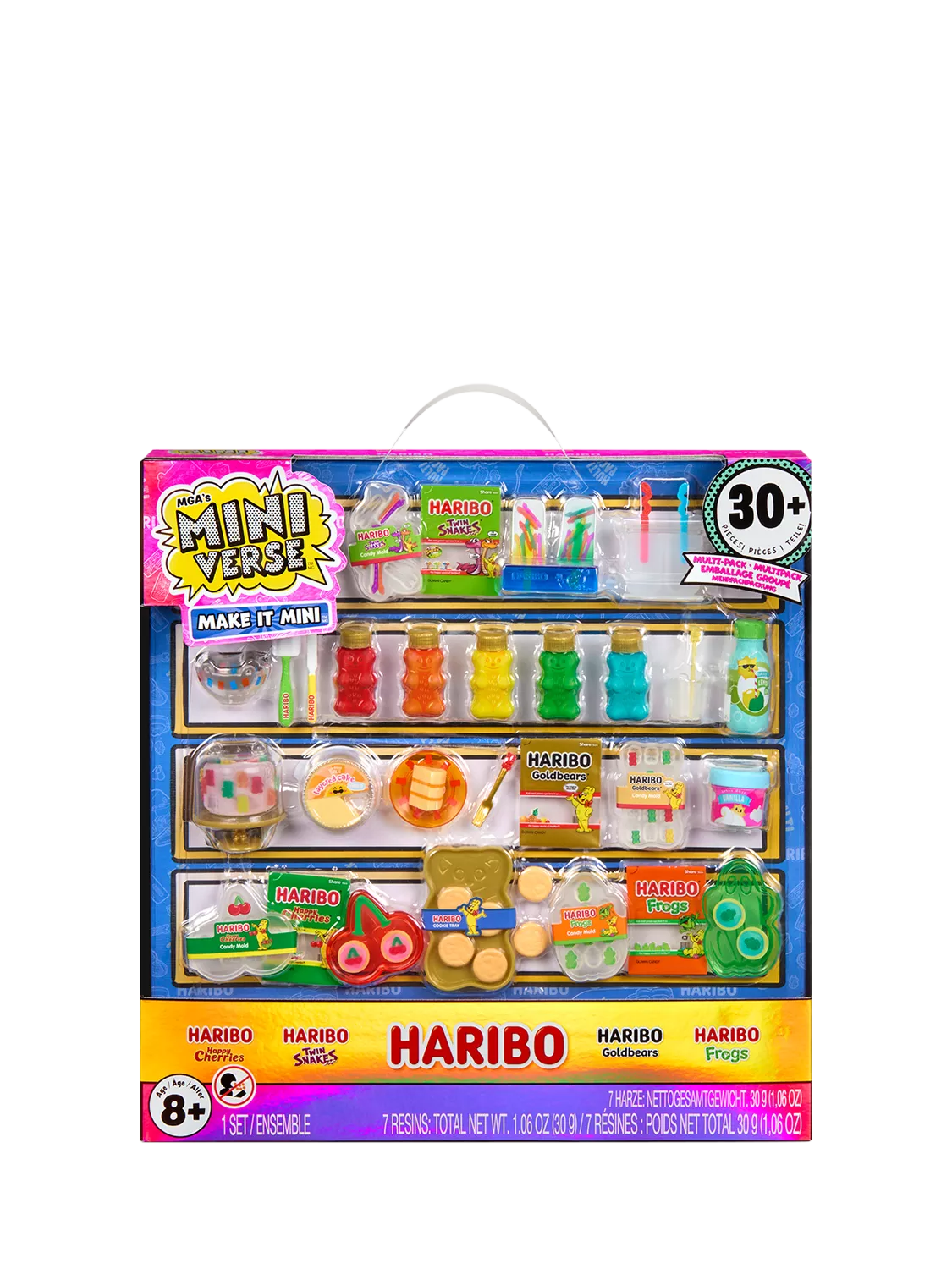 MGA's Miniverse HARIBO Multipack craft kit, UK version