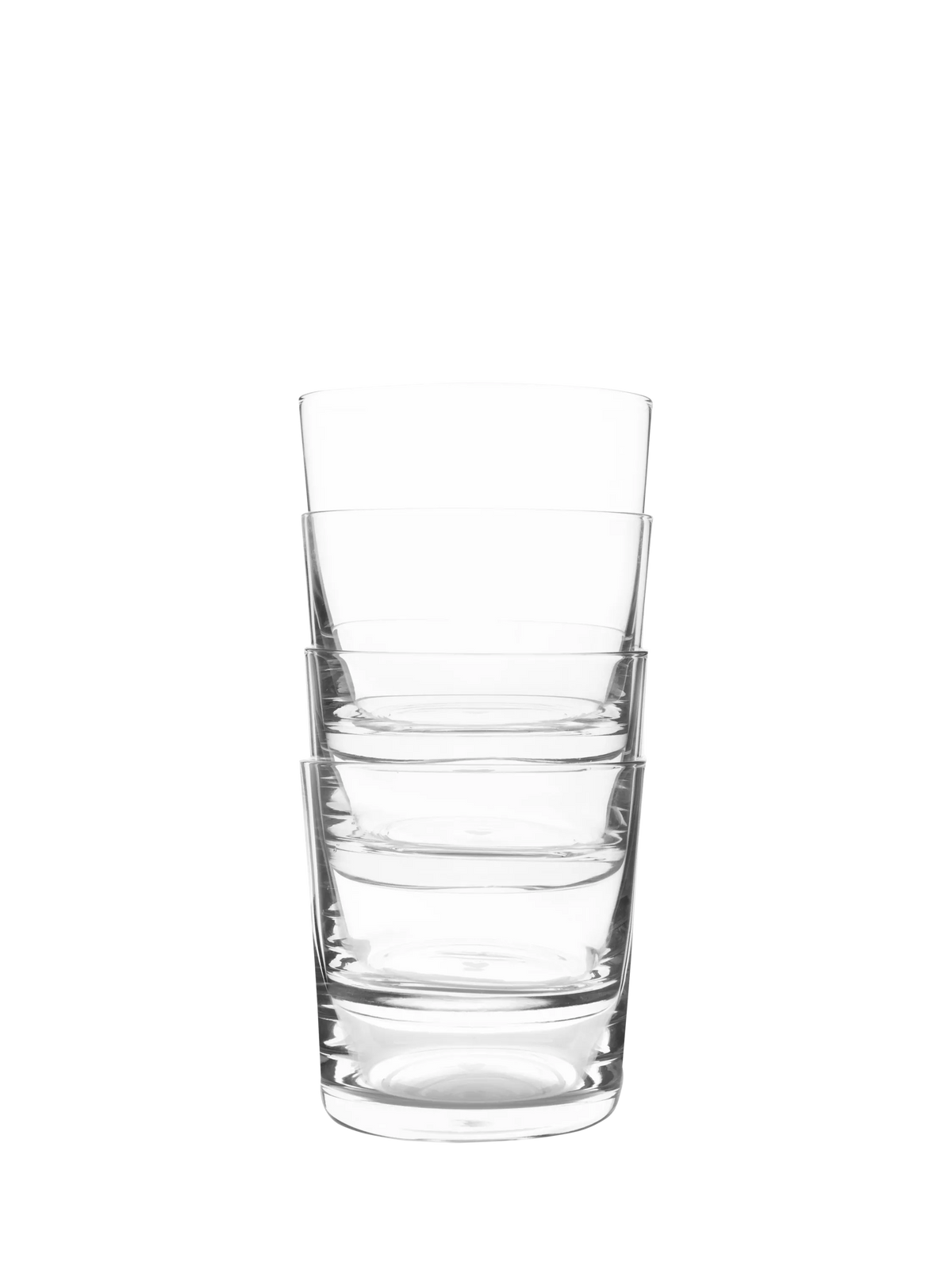 Jamie Oliver clear glass tumblers set of 4 320ml (British brand)