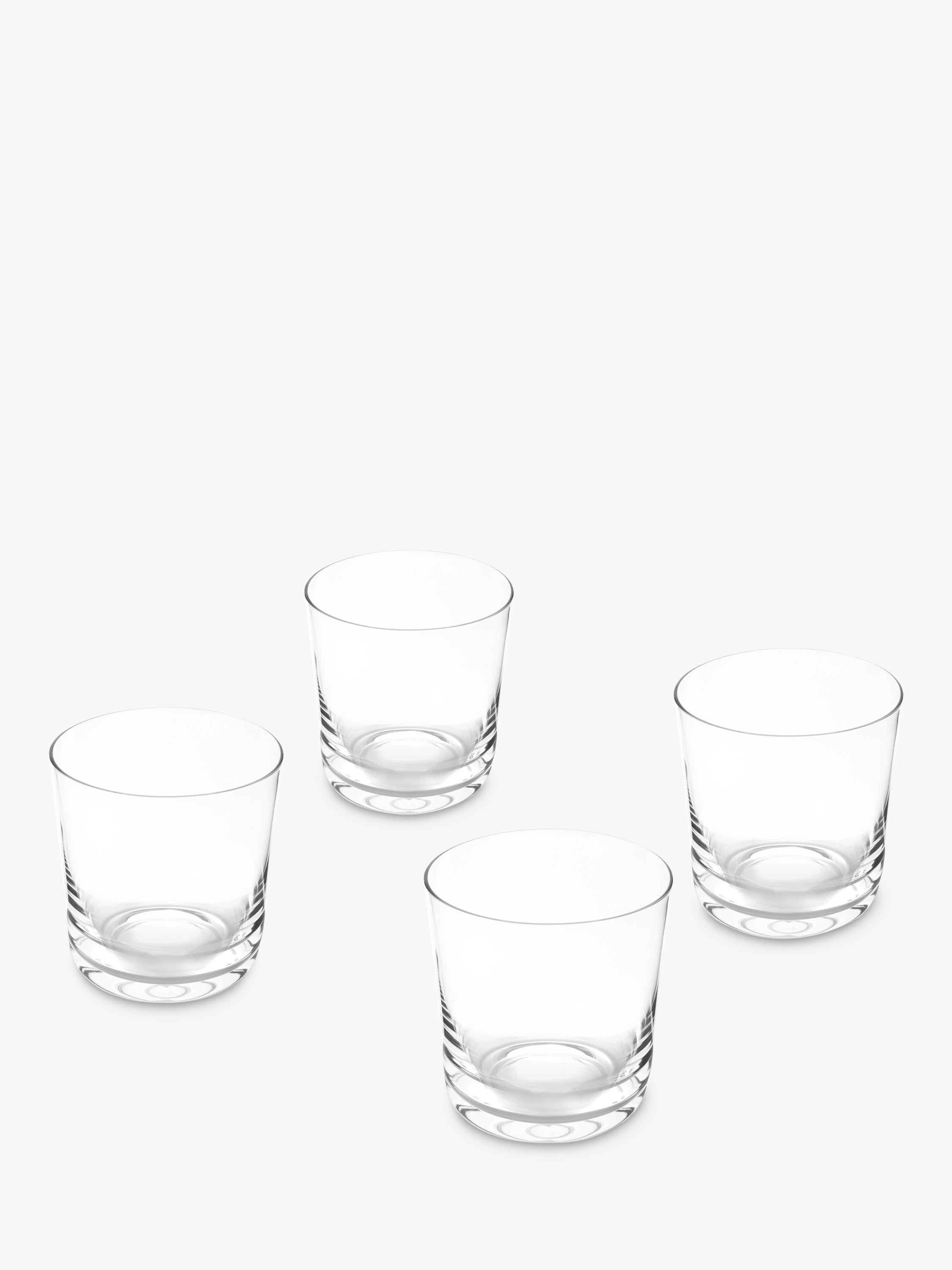 Jamie Oliver clear glass tumblers set of 4 320ml (British brand)
