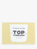 Jamie Oliver clear glass tumblers set of 4 320ml (British brand)