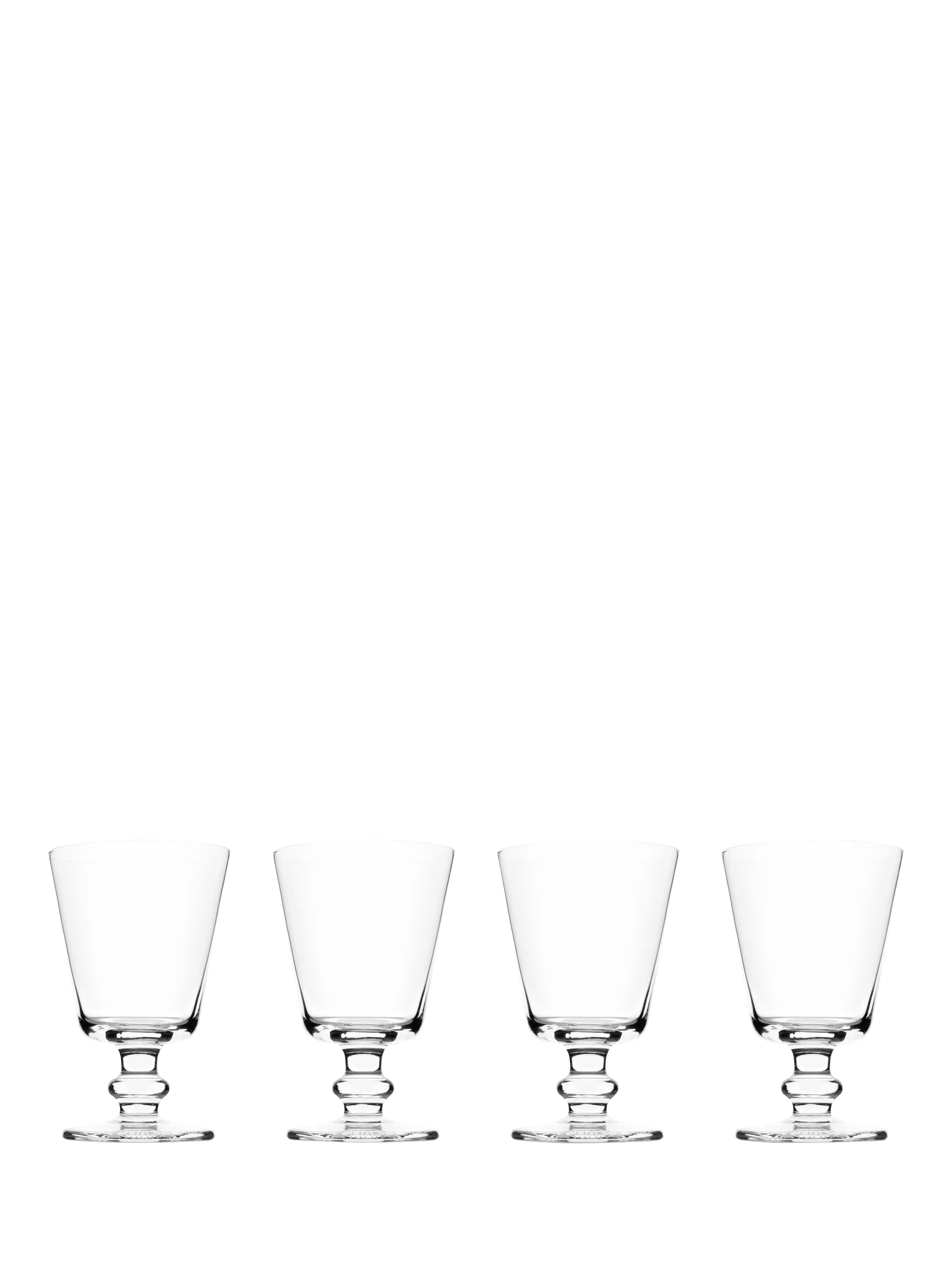 Jamie Oliver short-stemmed wine glasses set of 4 270ml, UK version