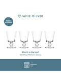Jamie Oliver short-stemmed wine glasses set of 4 270ml, UK version