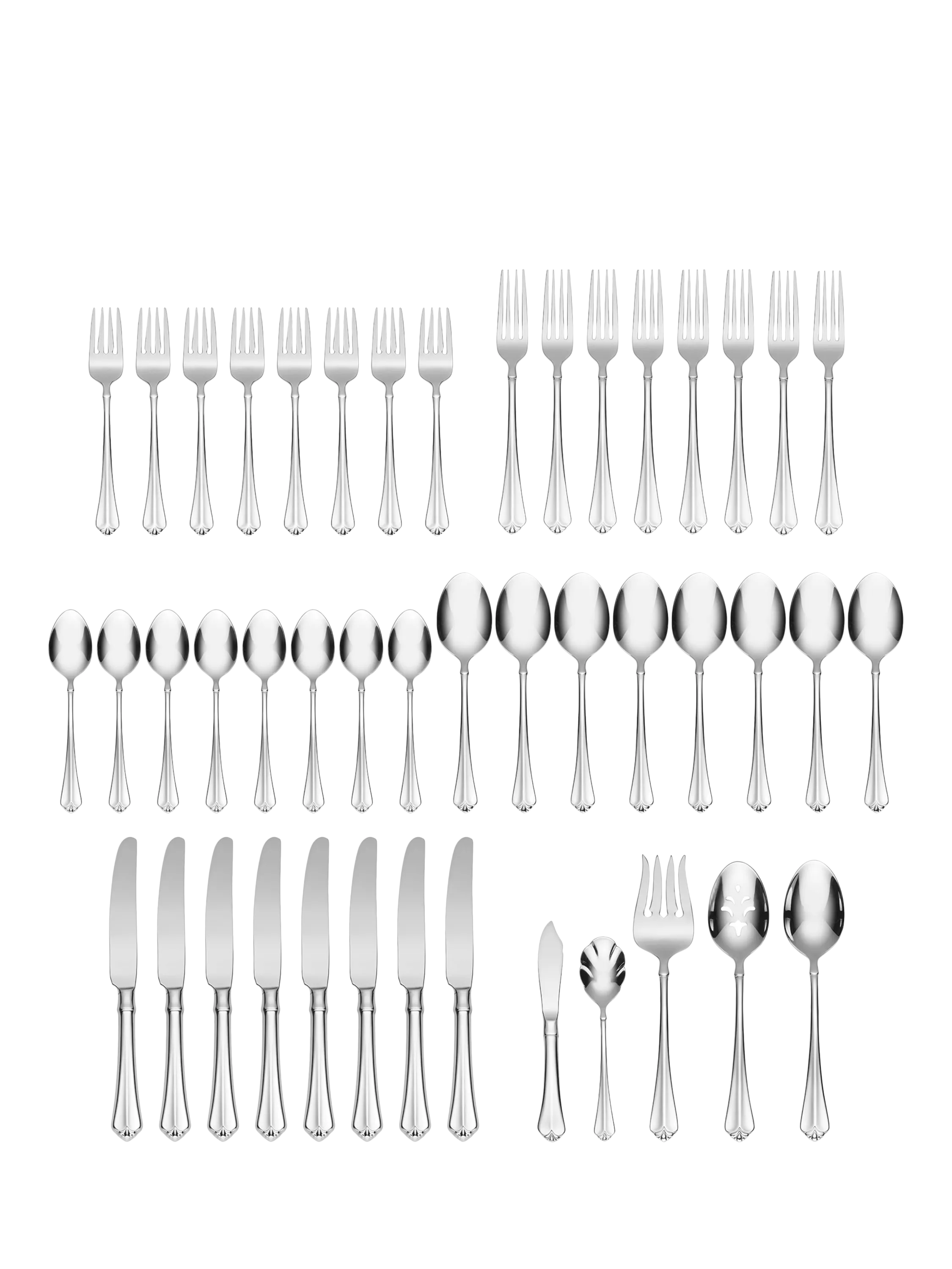 Oneida Julliard 45-piece cutlery set - British product