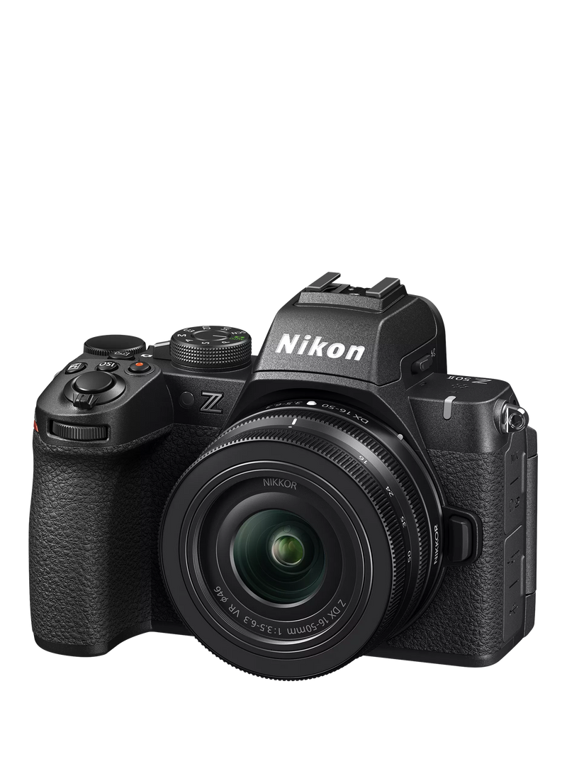 Nikon Z50 II mirrorless camera with 16-50mm VR lens, imported from the UK