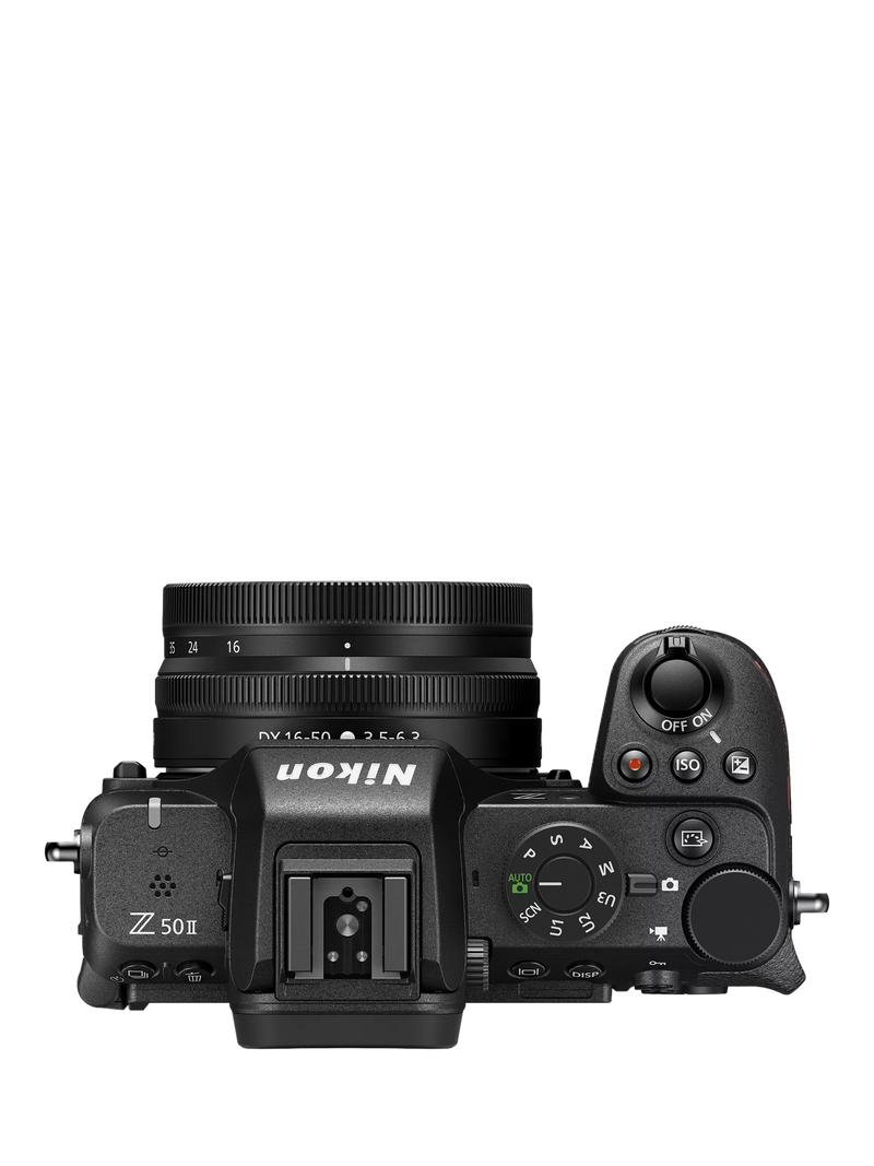Nikon Z50 II mirrorless camera with 16-50mm VR lens, imported from the UK