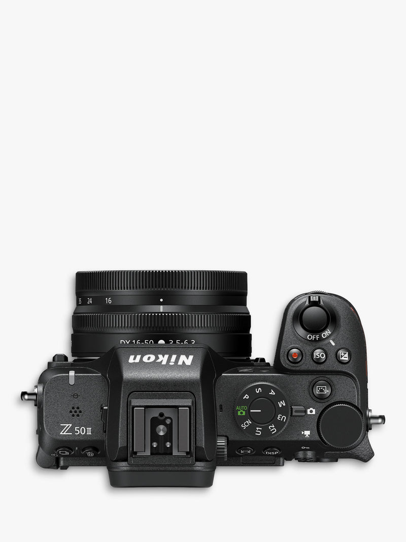 Nikon Z50 II mirrorless camera with 16-50mm VR lens, imported from the UK