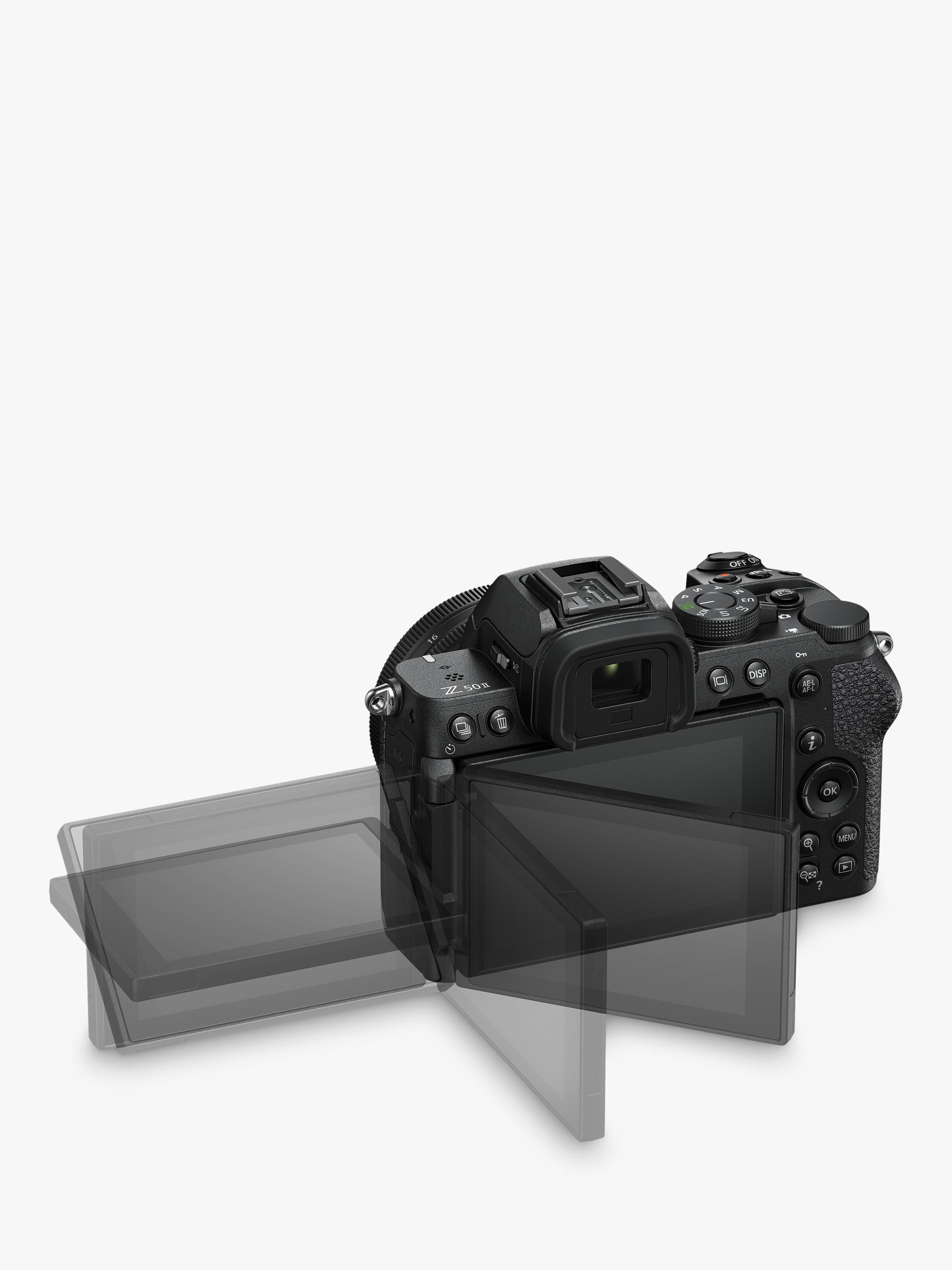 Nikon Z50 II mirrorless camera with 16-50mm VR lens, imported from the UK