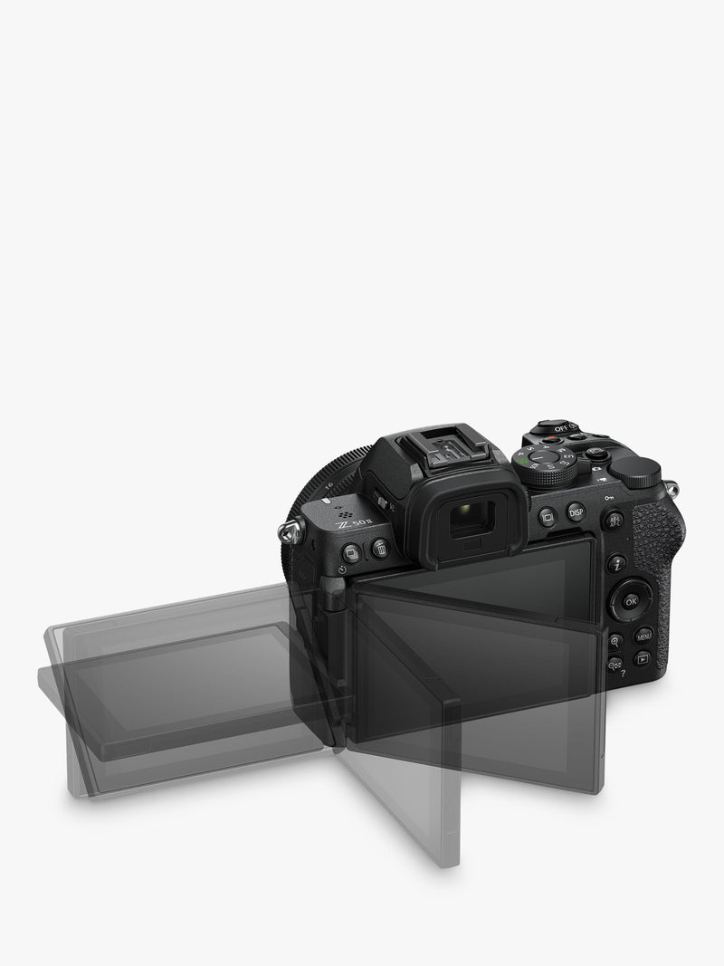 Nikon Z50 II mirrorless camera with 16-50mm VR lens, imported from the UK