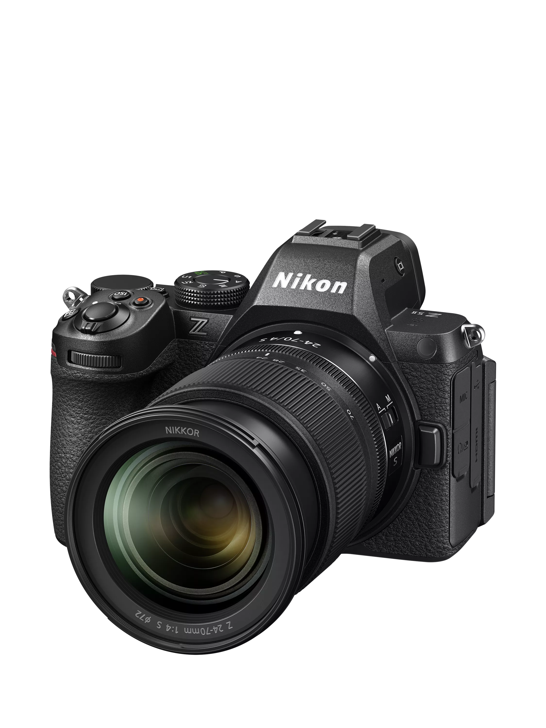 Nikon Z5 II mirrorless camera with 24-70mm lens, UK version