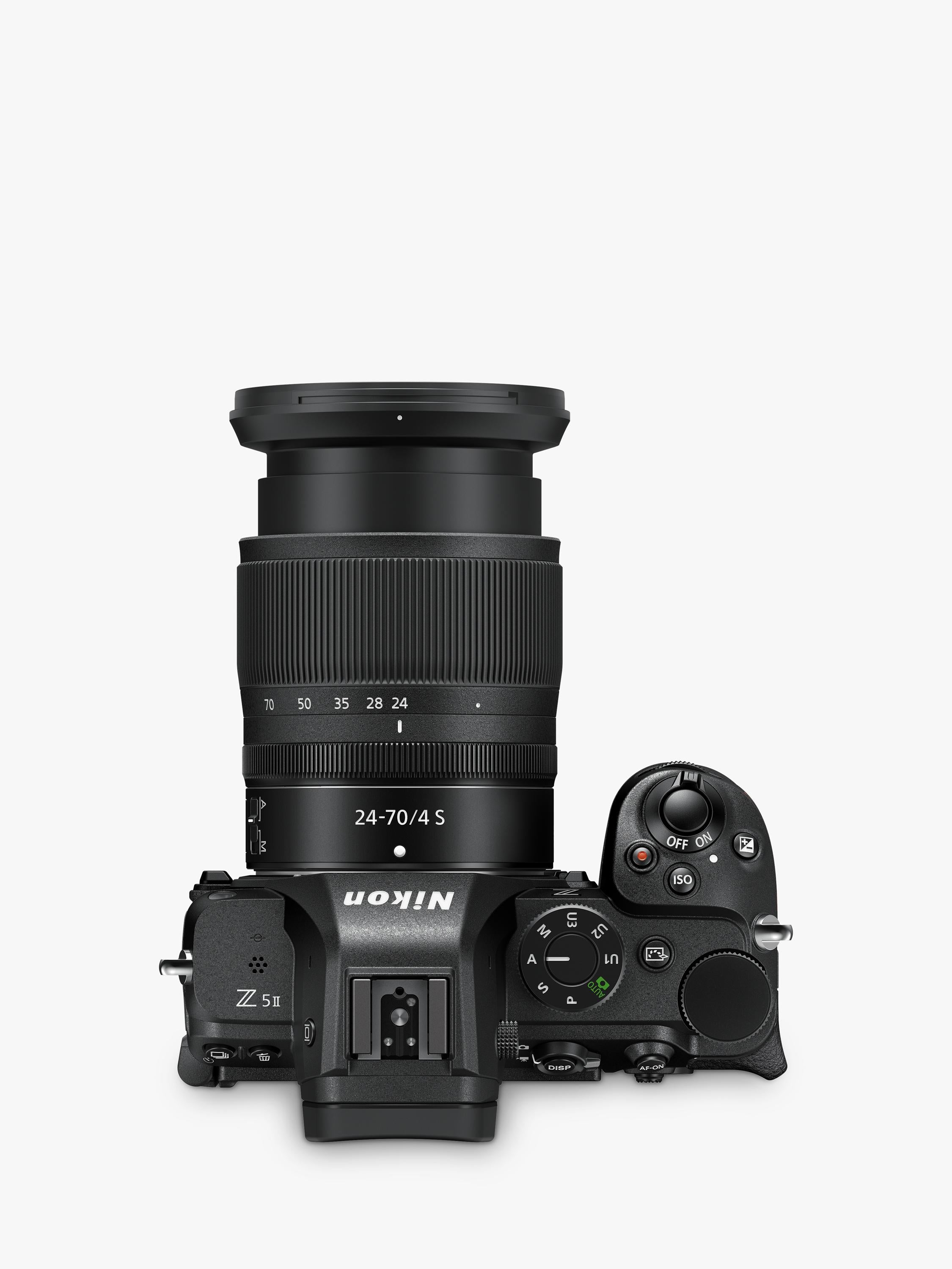 Nikon Z5 II mirrorless camera with 24-70mm lens, UK version