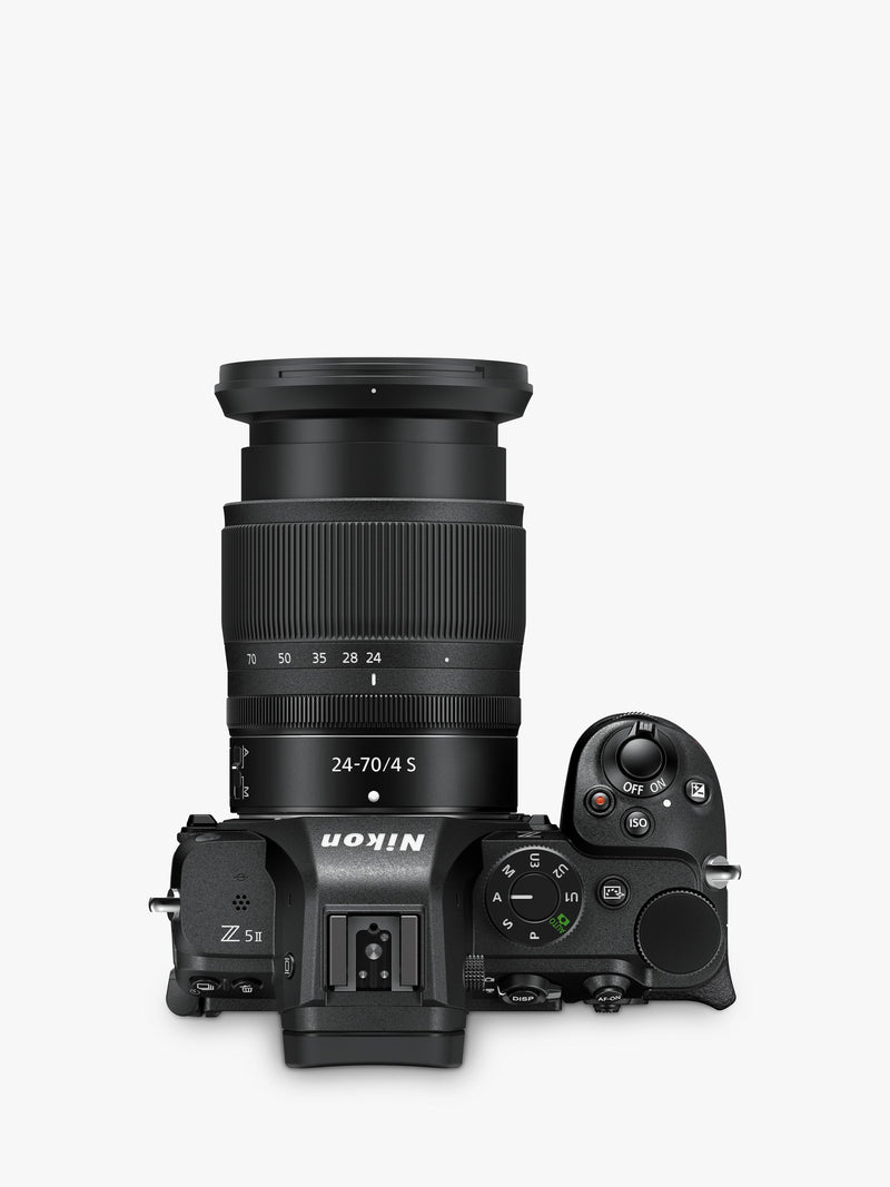 Nikon Z5 II mirrorless camera with 24-70mm lens, UK version