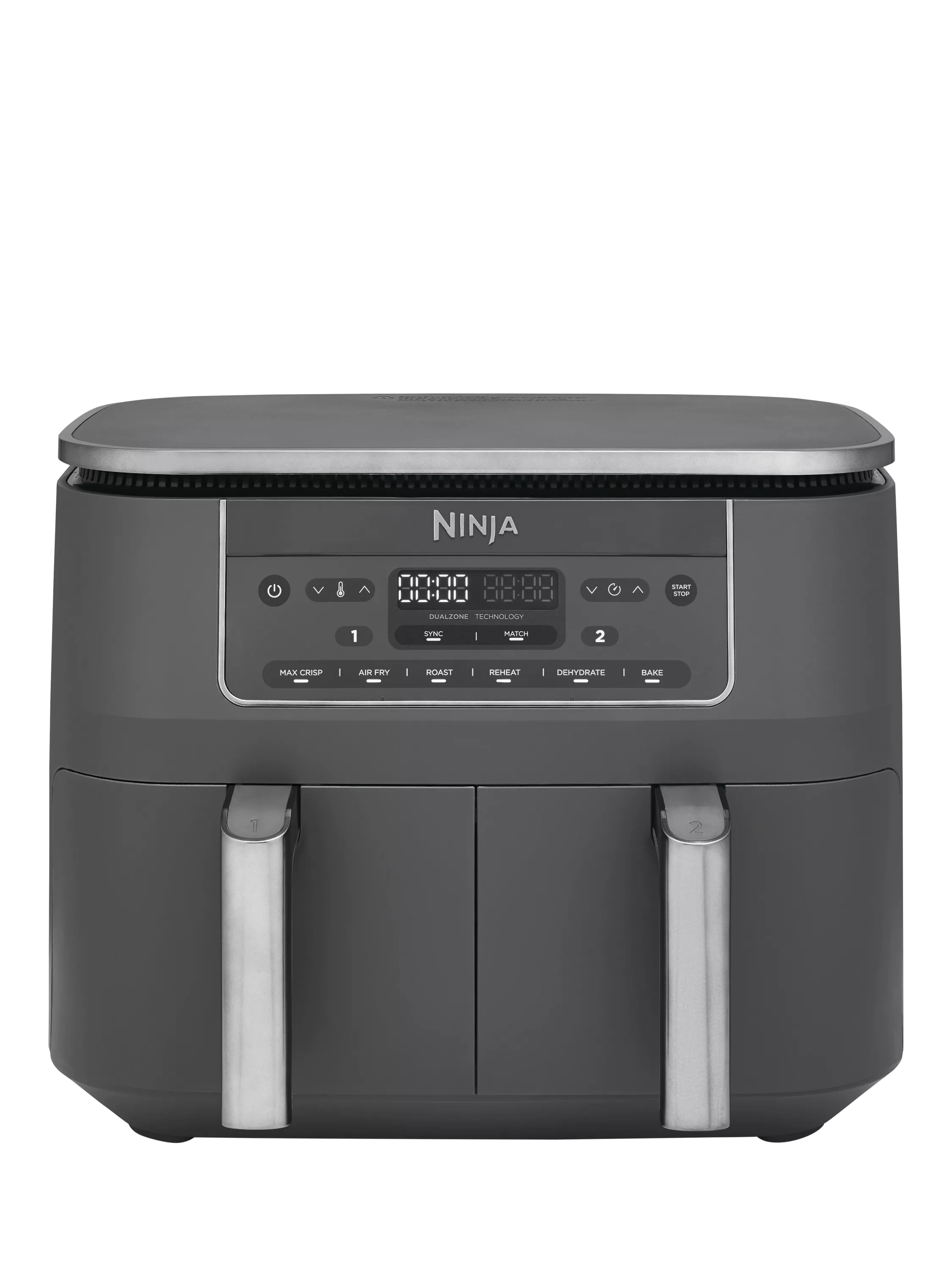 Ninja DZ300UK dual zone air fryer 7.6L grey (British brand)