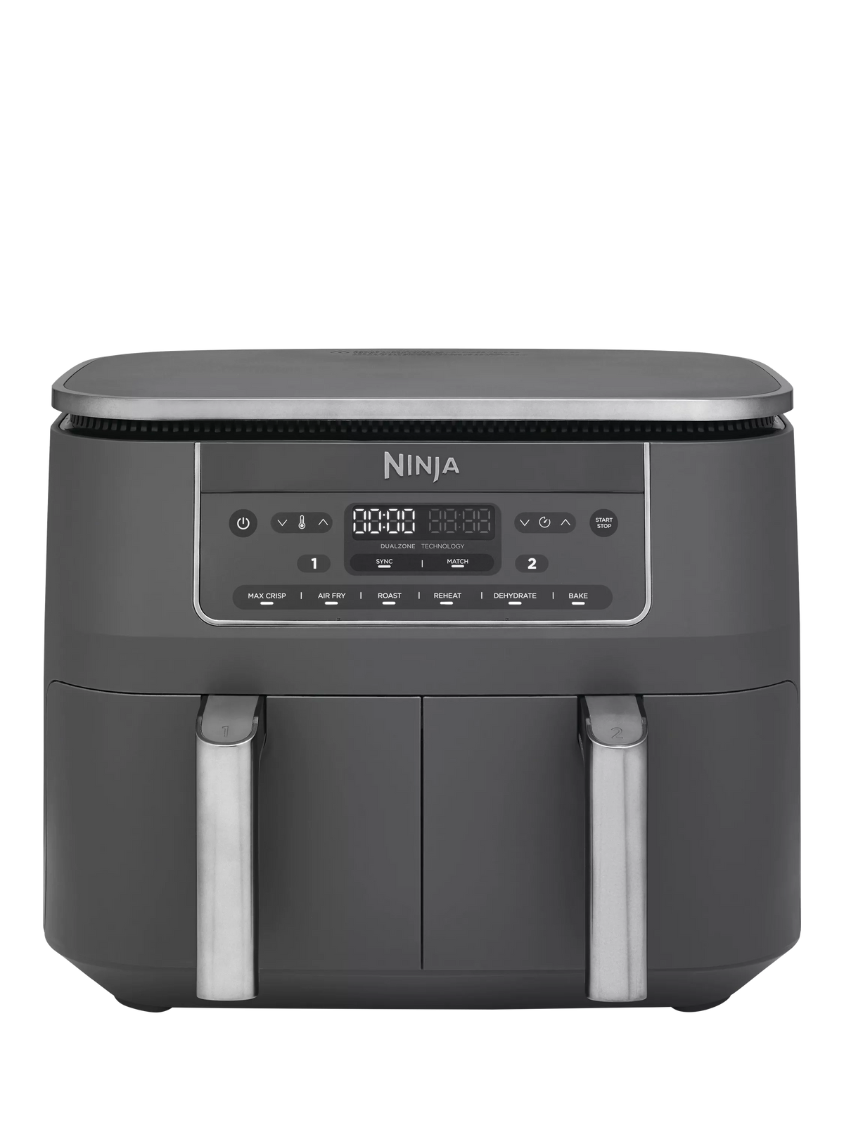 Ninja DZ300UK dual zone air fryer 7.6L grey (British brand)