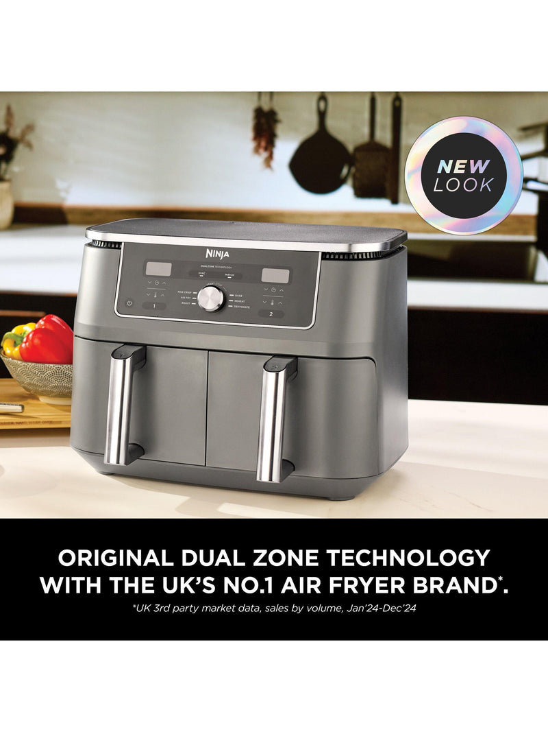Ninja Dual Zone Air Fryer grey 9.5L, UK version