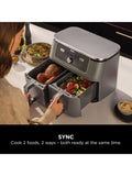 Ninja Dual Zone Air Fryer grey 9.5L, UK version