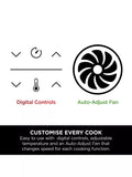 Ninja Dual Zone Air Fryer grey 9.5L, UK version