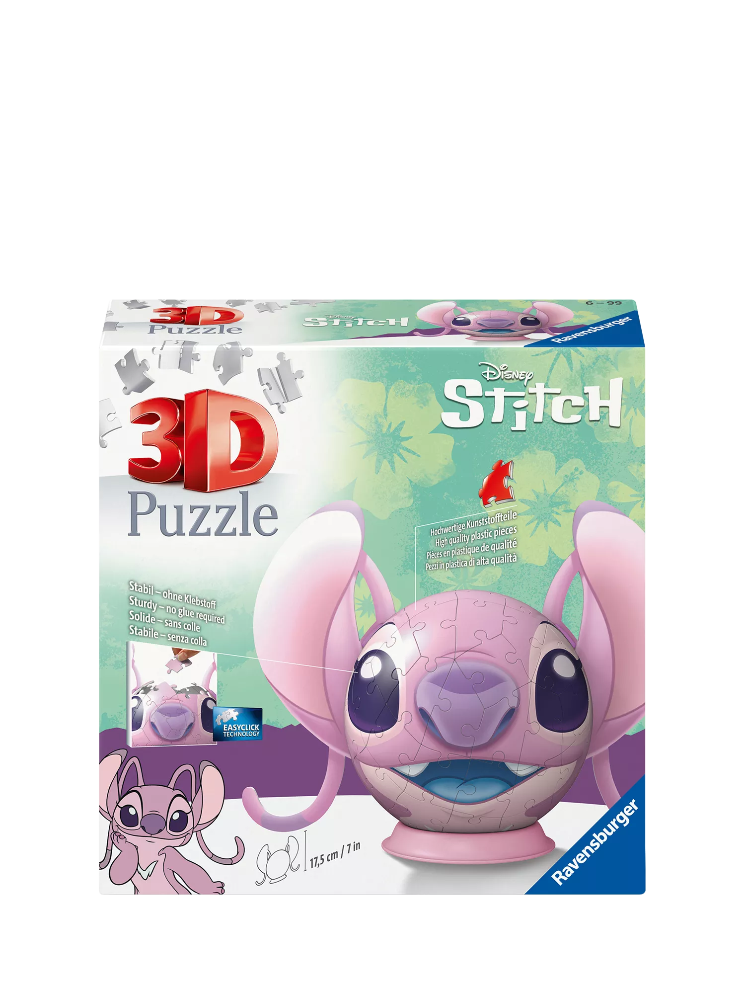 Ravensburger 3D jigsaw puzzle Angel 72 pieces, UK version