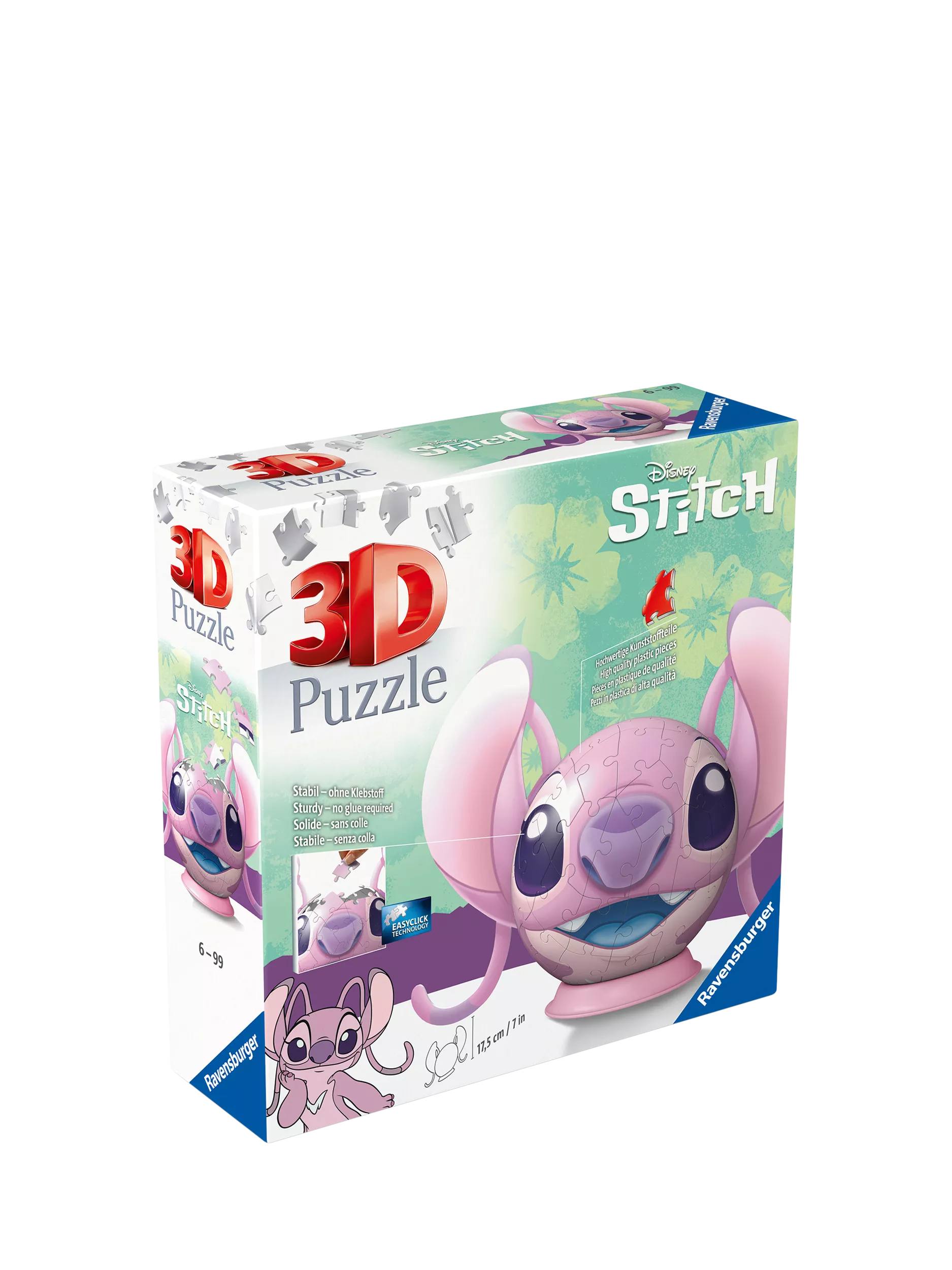 Ravensburger 3D jigsaw puzzle Angel 72 pieces, UK version