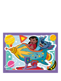 Ravensburger Disney Stitch Speedy Puzzle Game with buzzer, UK version