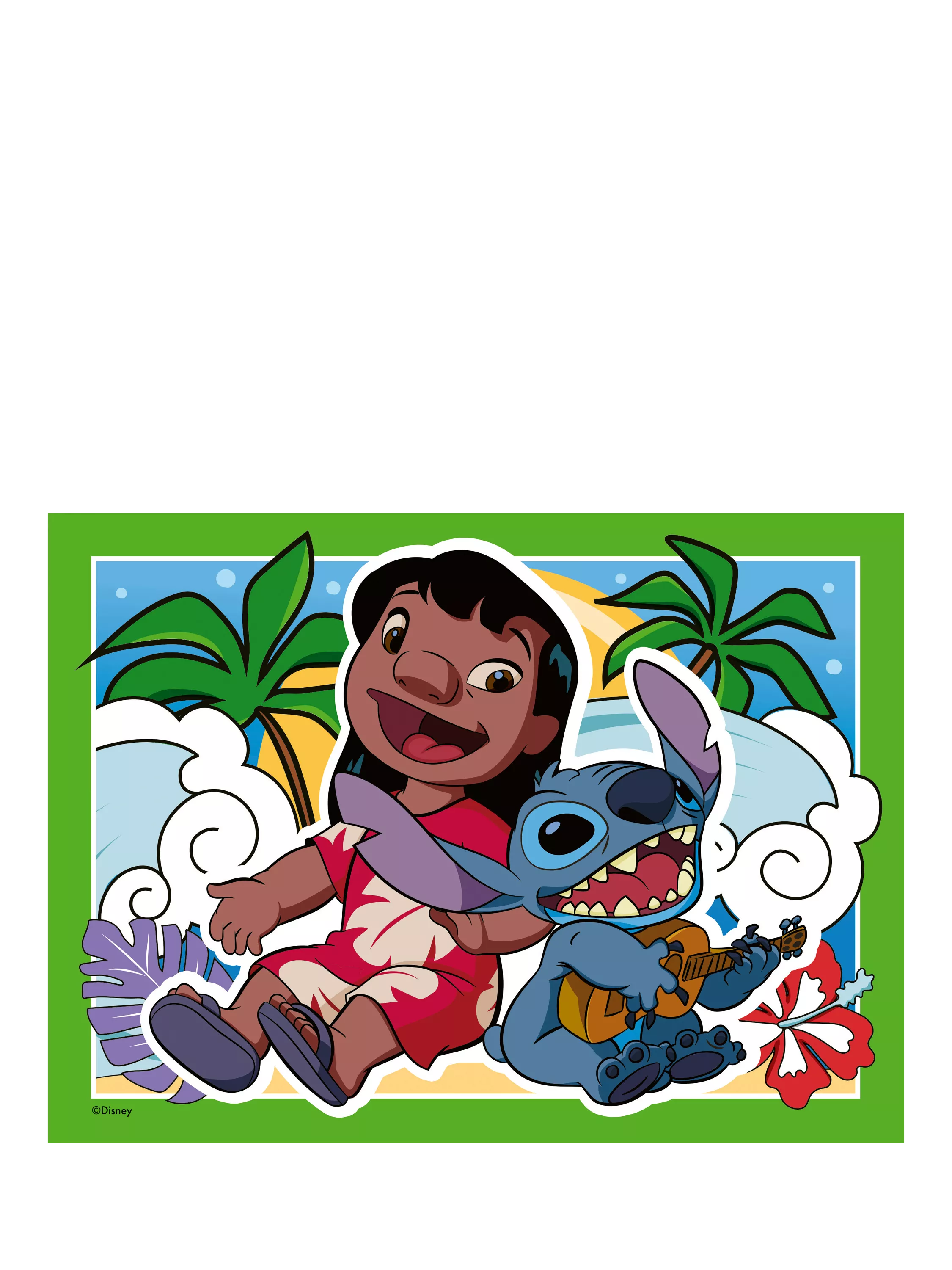 Ravensburger Disney Stitch Speedy Puzzle Game with buzzer, UK version