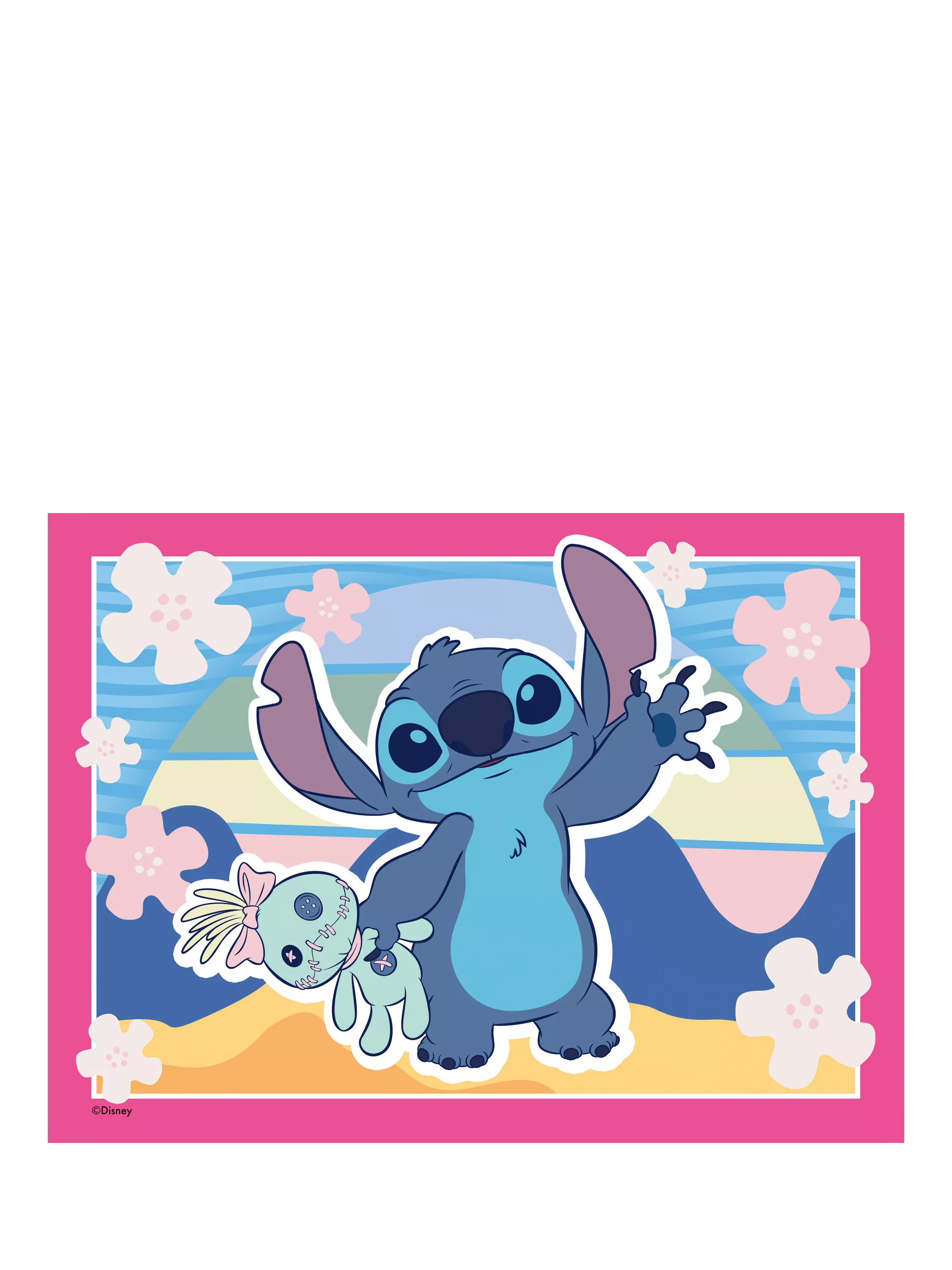 Ravensburger Disney Stitch Speedy Puzzle Game with buzzer, UK version