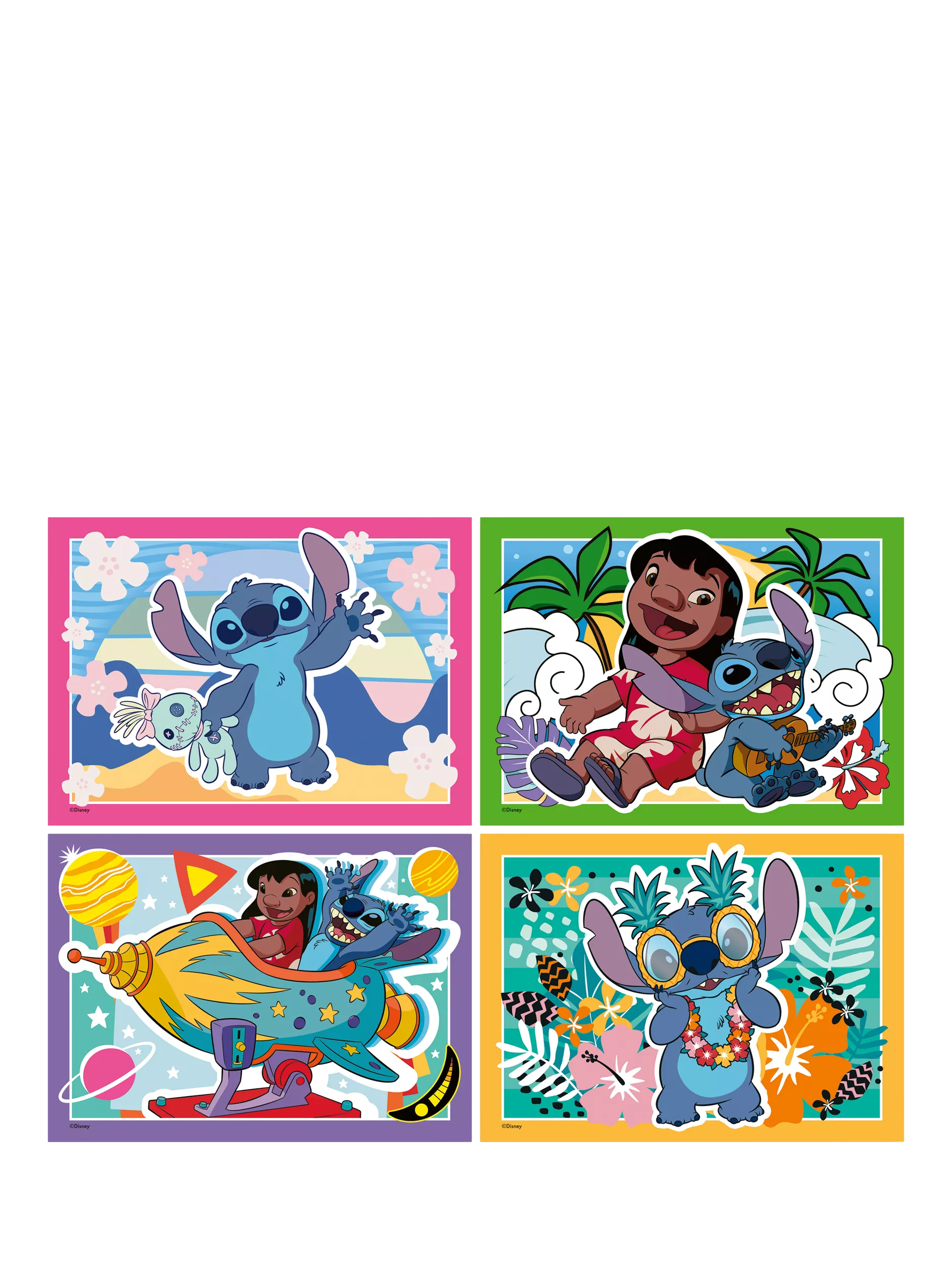 Ravensburger Disney Stitch Speedy Puzzle Game with buzzer, UK version