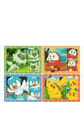 Ravensburger Pokémon Speedy puzzle game 4 puzzles (British brand)