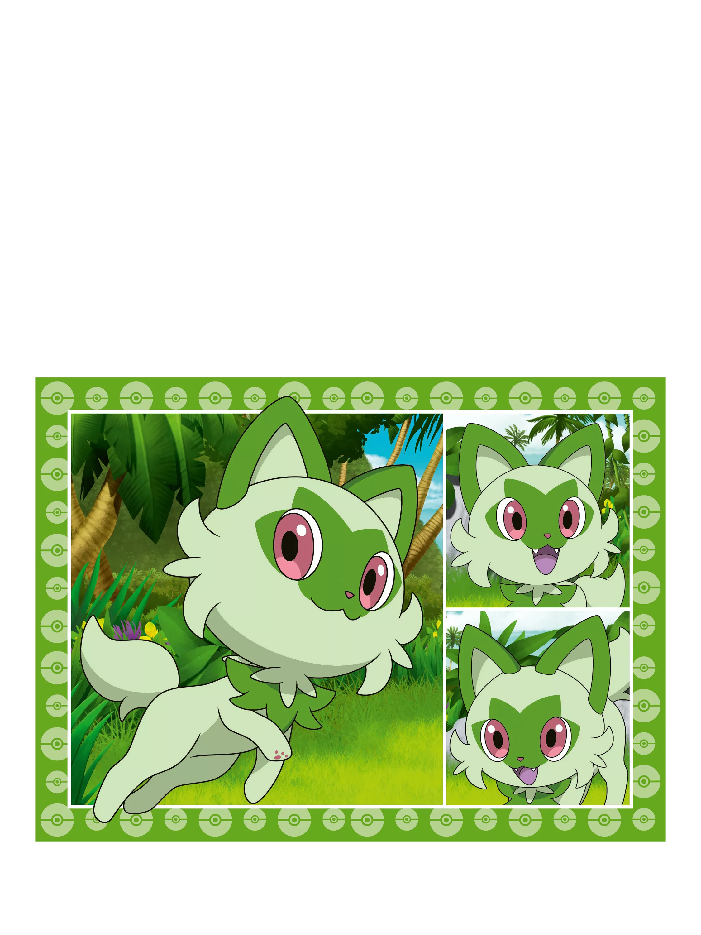 Ravensburger Pokémon Speedy puzzle game 4 puzzles (British brand)