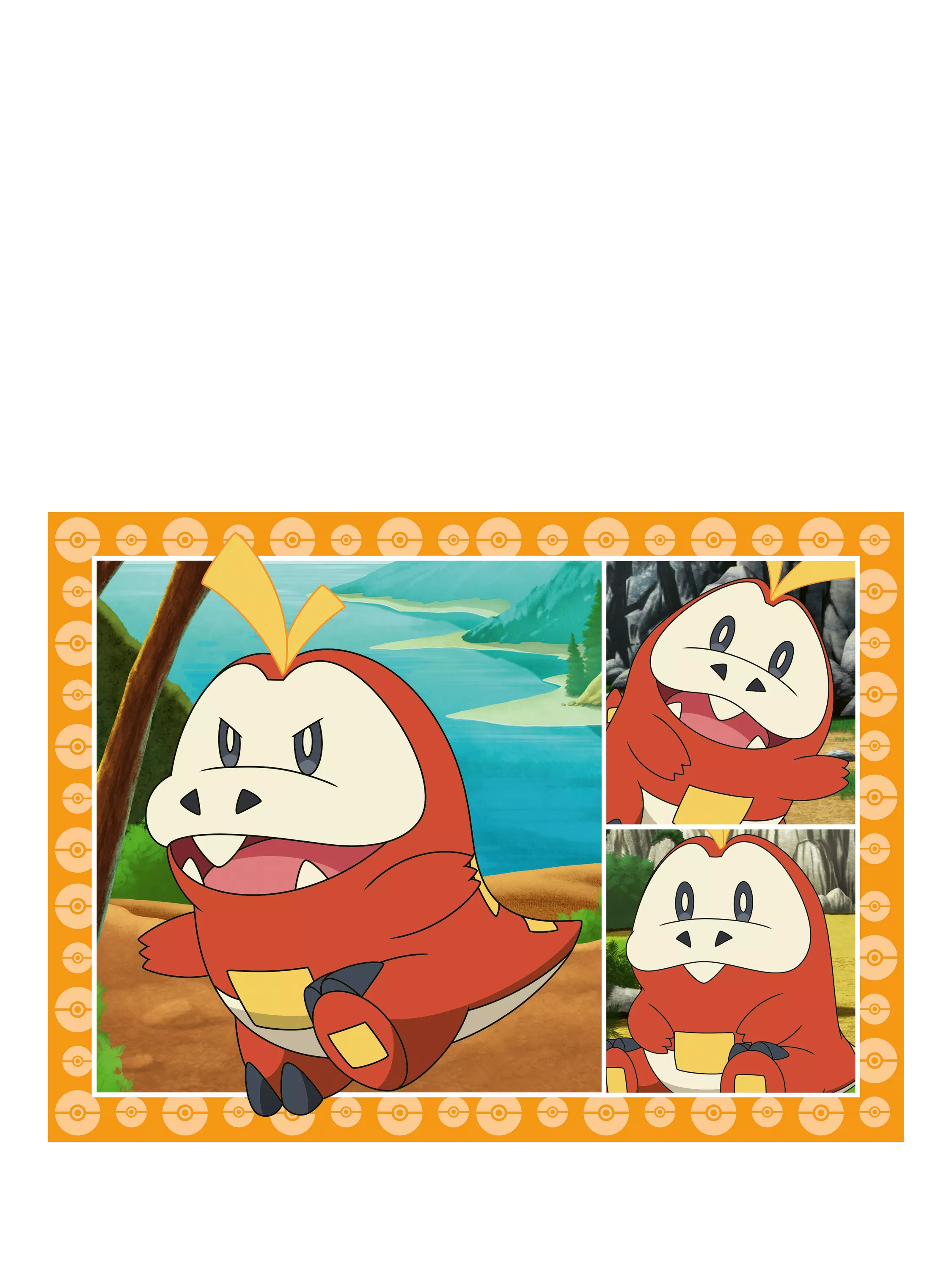 Ravensburger Pokémon Speedy puzzle game 4 puzzles (British brand)