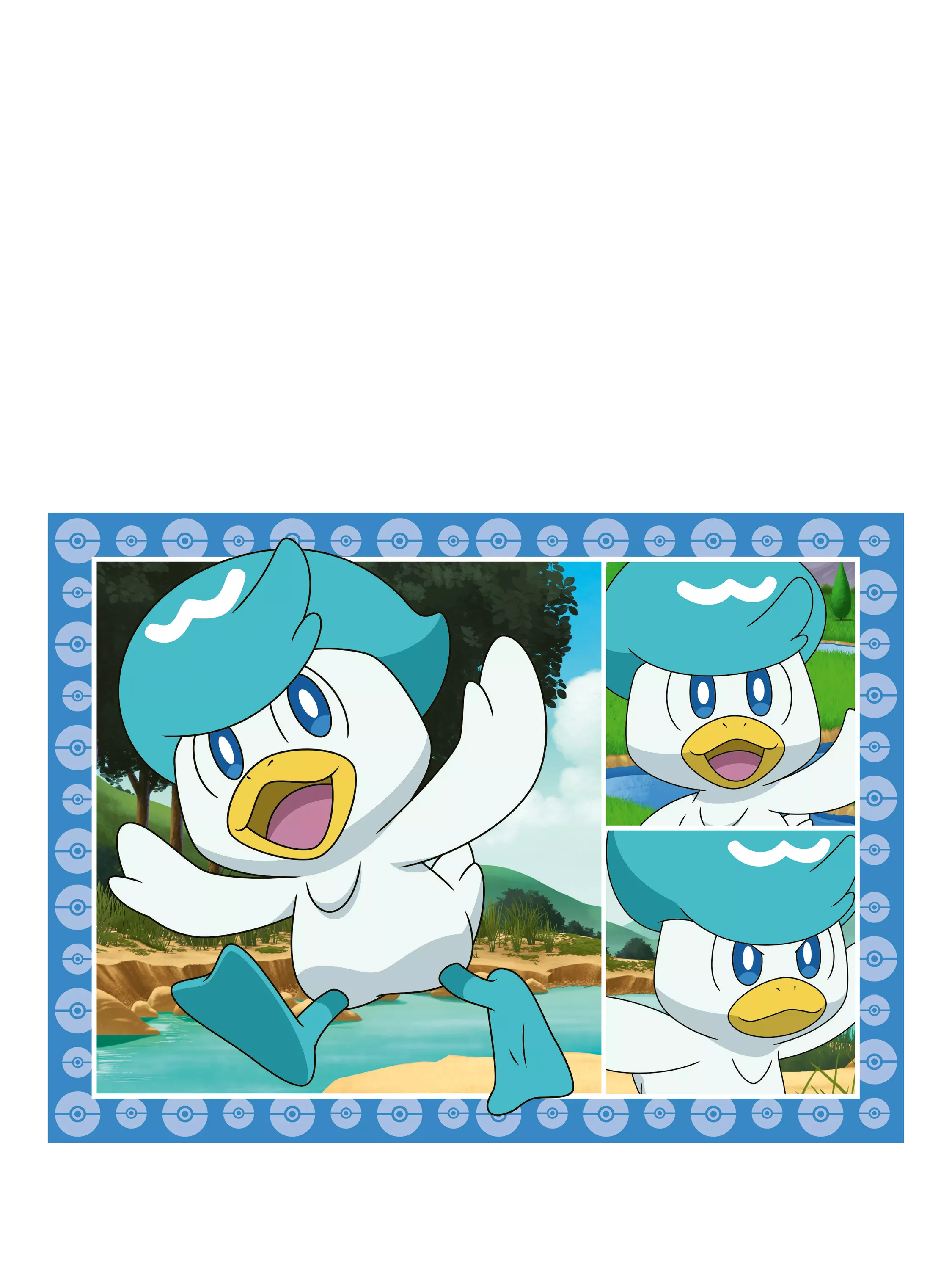 Ravensburger Pokémon Speedy puzzle game 4 puzzles (British brand)