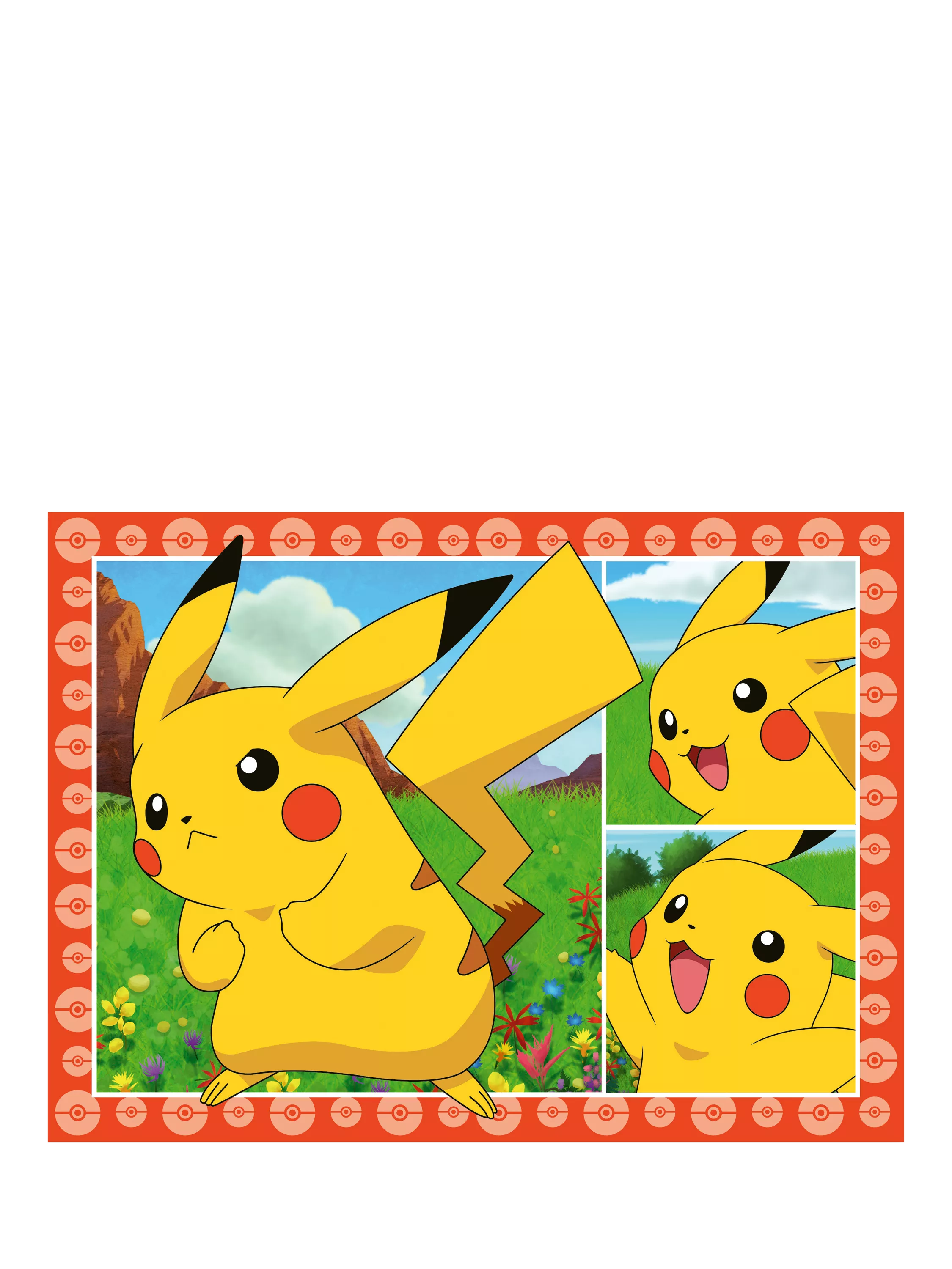 Ravensburger Pokémon Speedy puzzle game 4 puzzles (British brand)