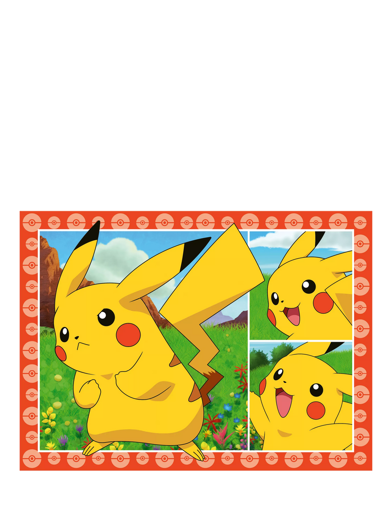 Ravensburger Pokémon Speedy puzzle game 4 puzzles (British brand)